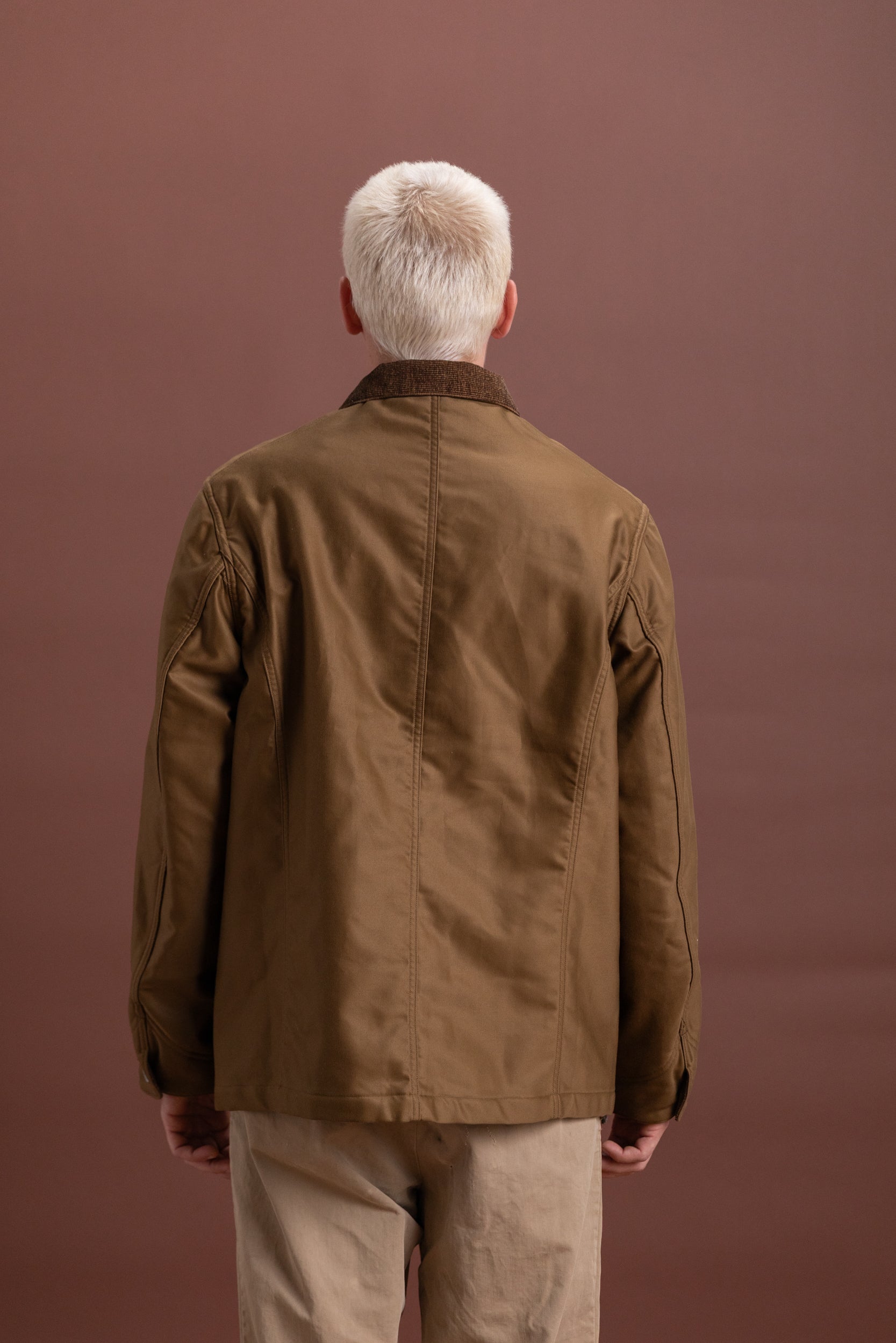 LOT 304 BLANKET LINED COVERALL COAT IN CAMEL