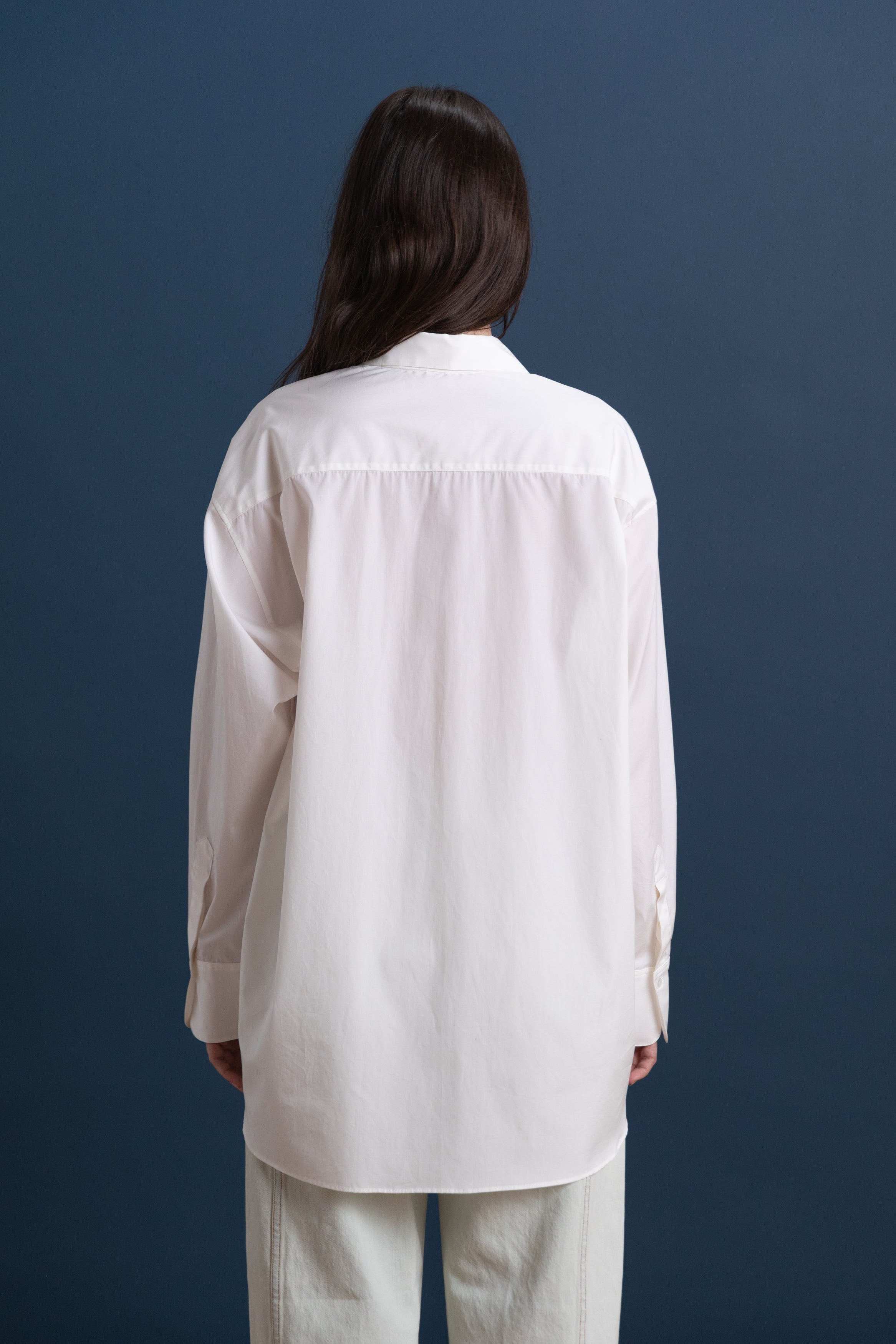 CLASSIC SHIRT IN WHITE COTTON