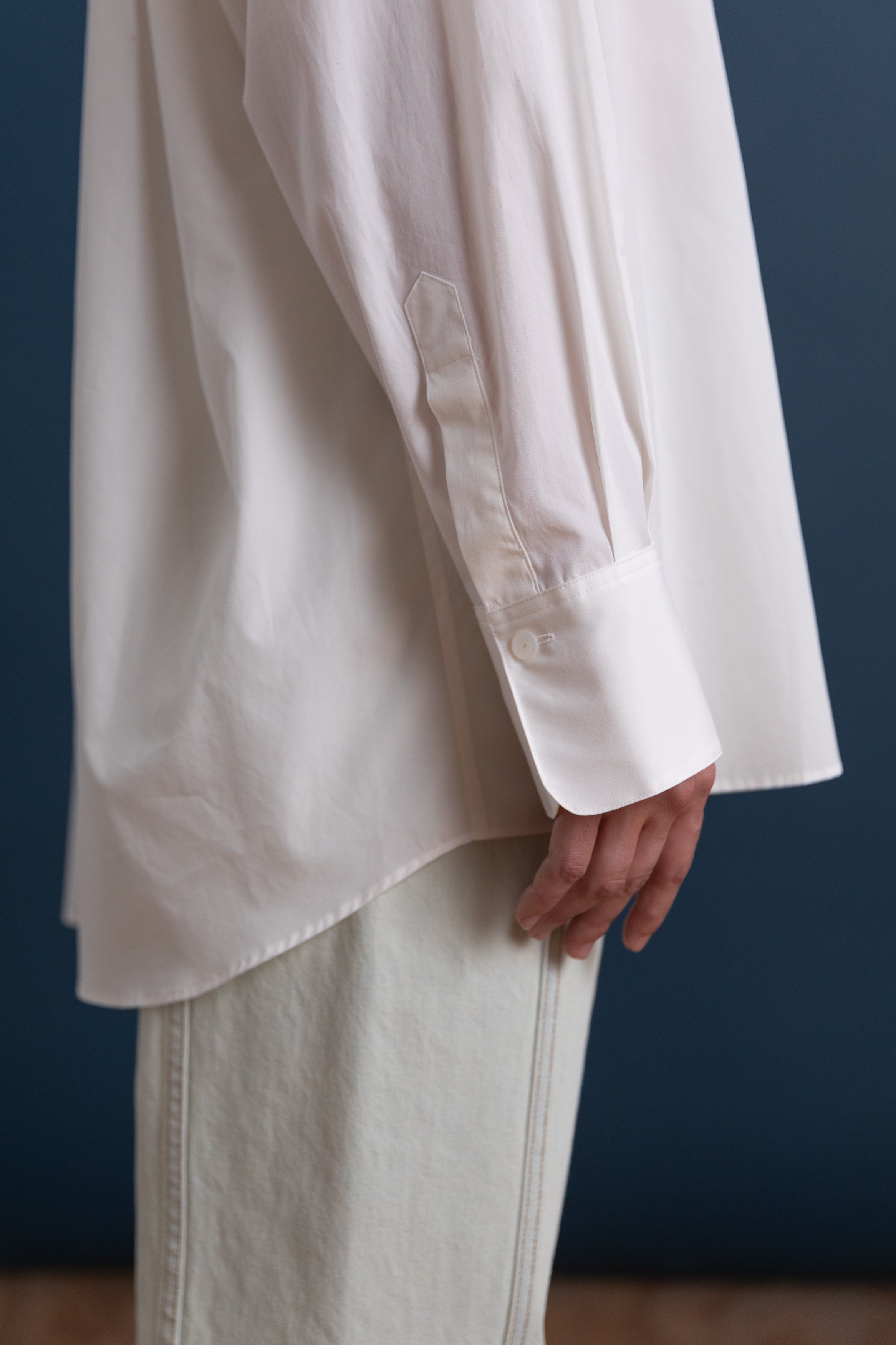 CLASSIC SHIRT IN WHITE COTTON