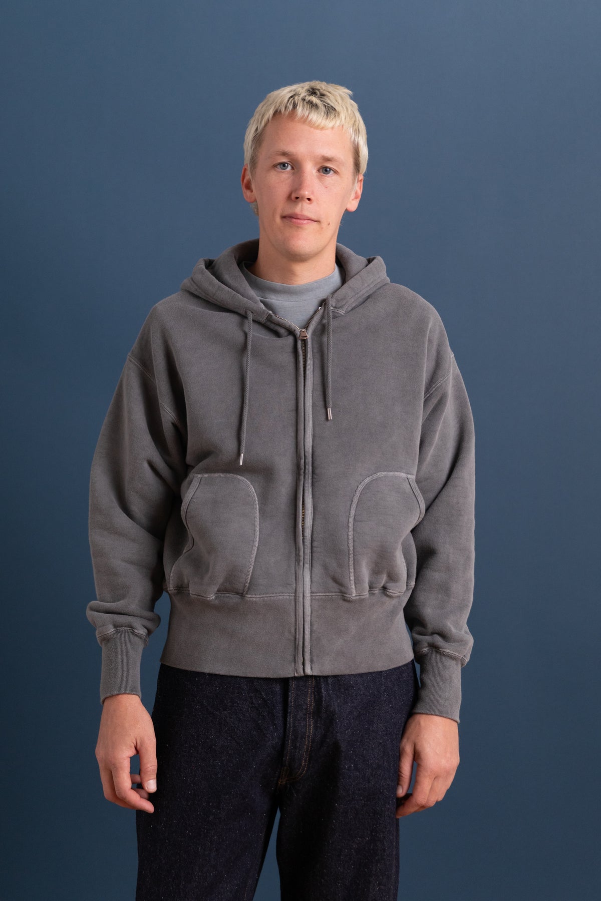 LOT 615 FULL ZIP PARKA IN GRAY