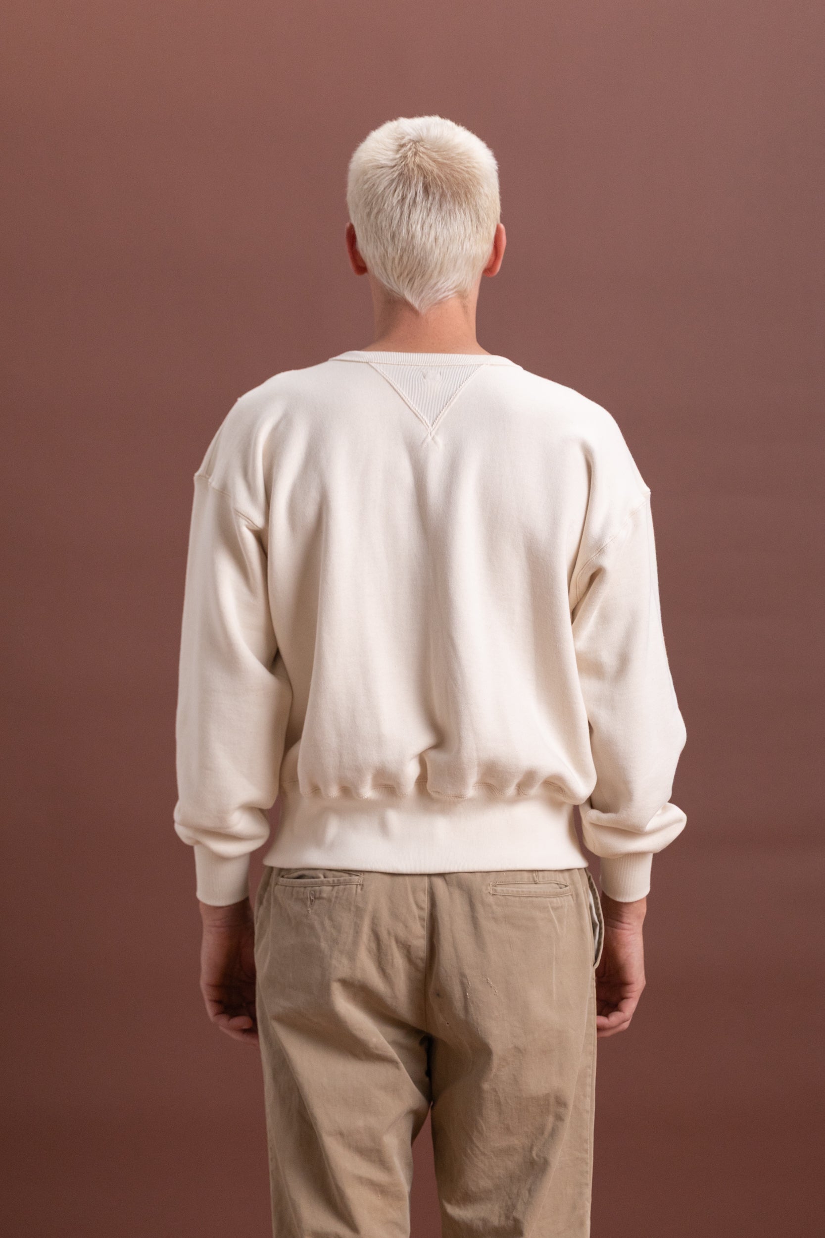 LOT 603 SWEATSHIRT IN IVORY