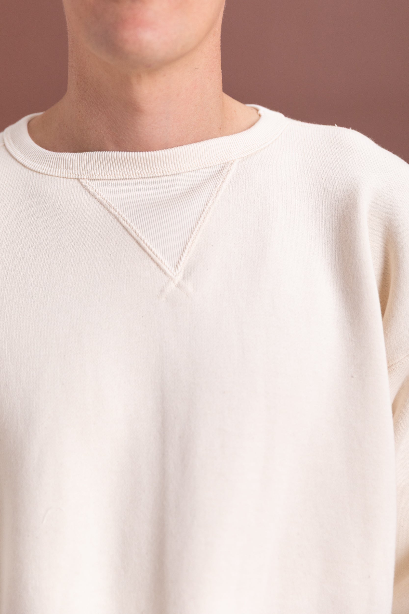 LOT 603 SWEATSHIRT IN IVORY