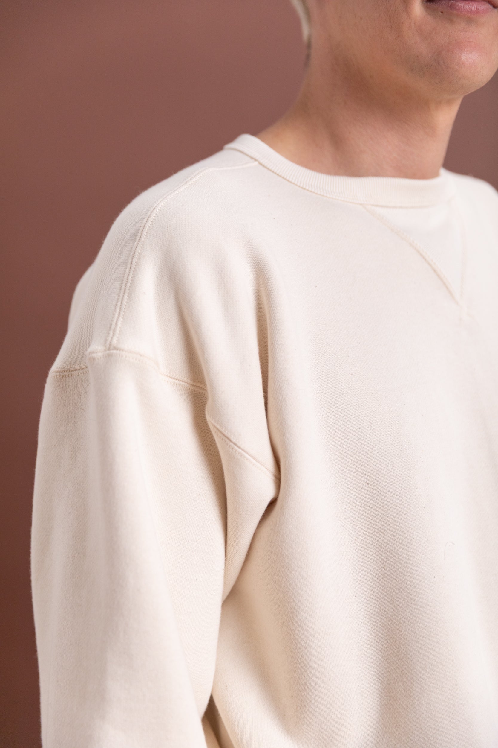 LOT 603 SWEATSHIRT IN IVORY