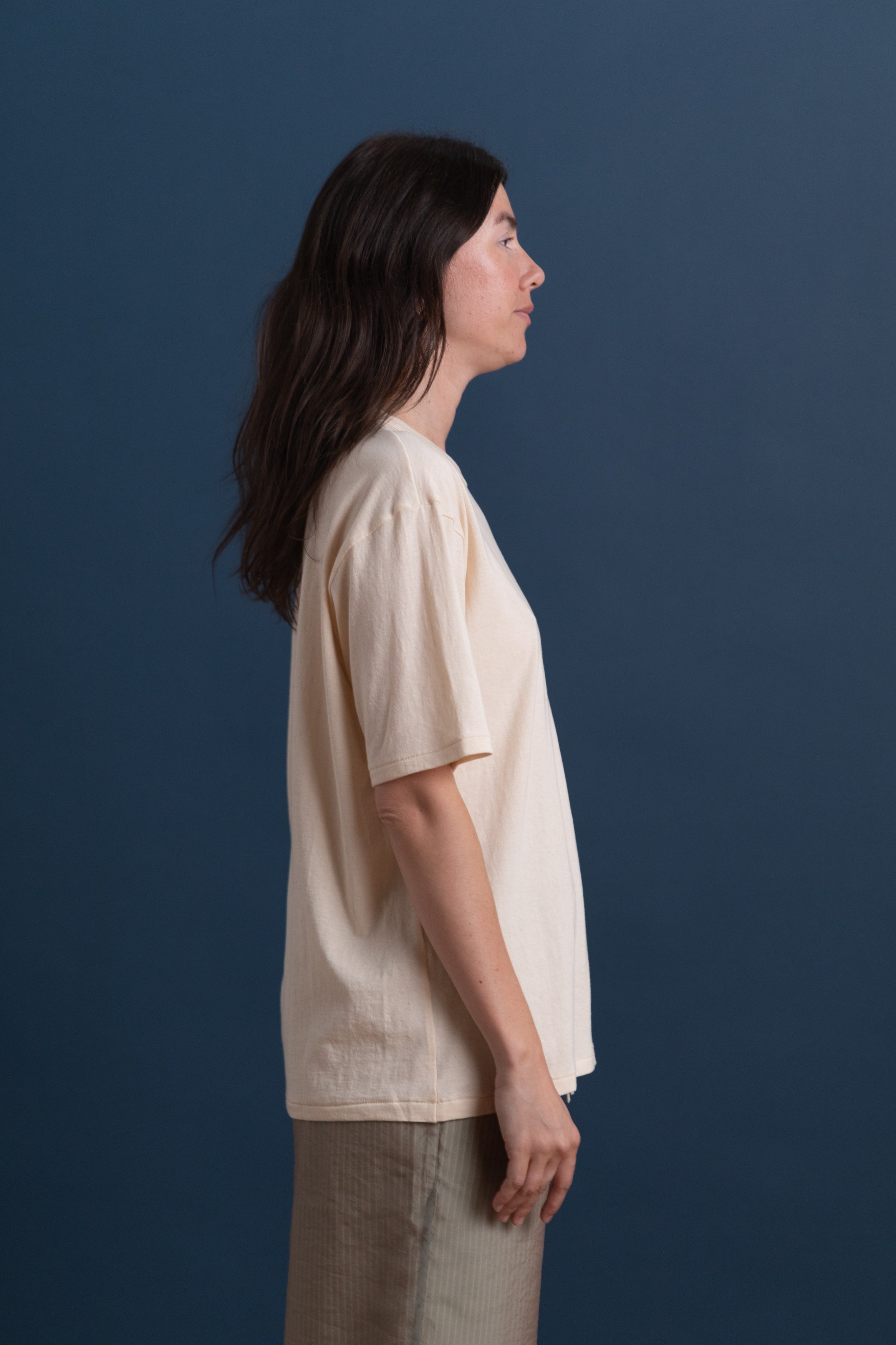 LOT 616 TEE SHIRT IN IVORY