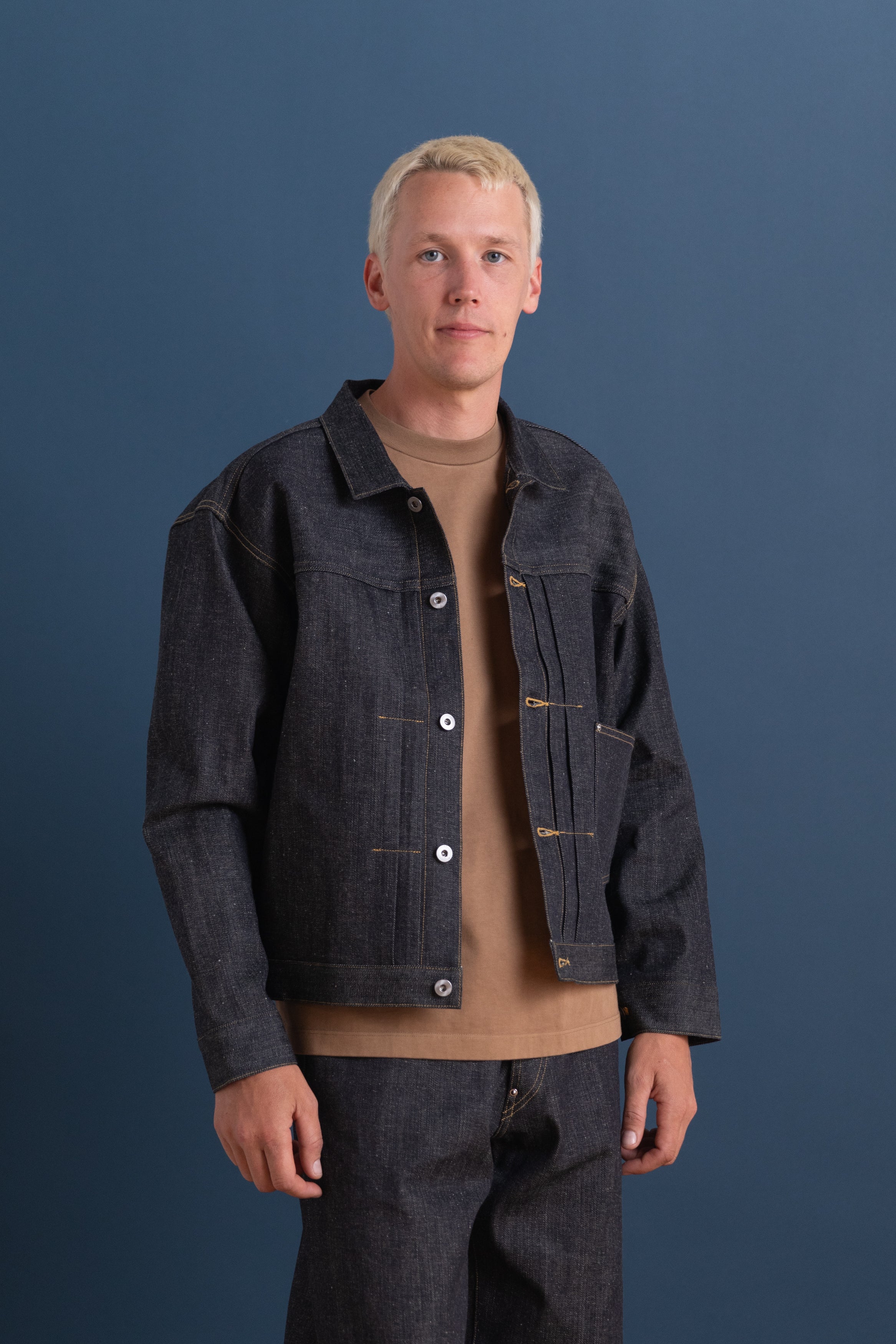 LOT 703 DENIM JACKET IN RAW INDIGO