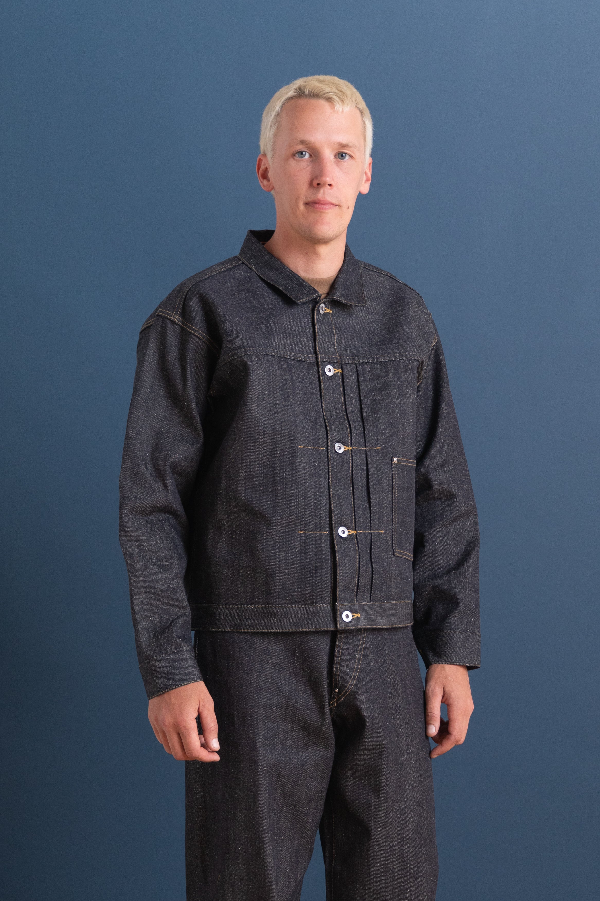 LOT 703 DENIM JACKET IN RAW INDIGO