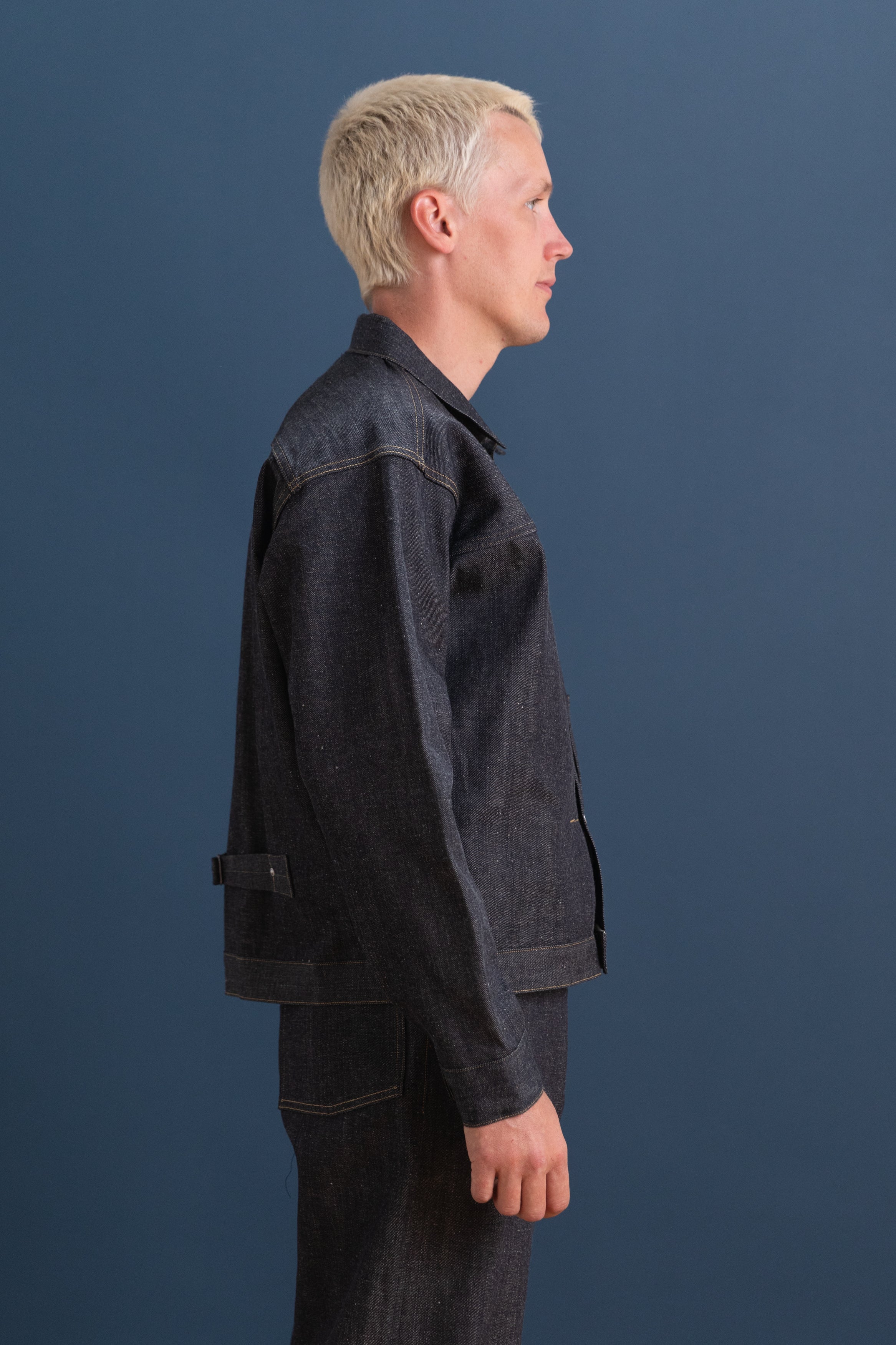 LOT 703 DENIM JACKET IN RAW INDIGO