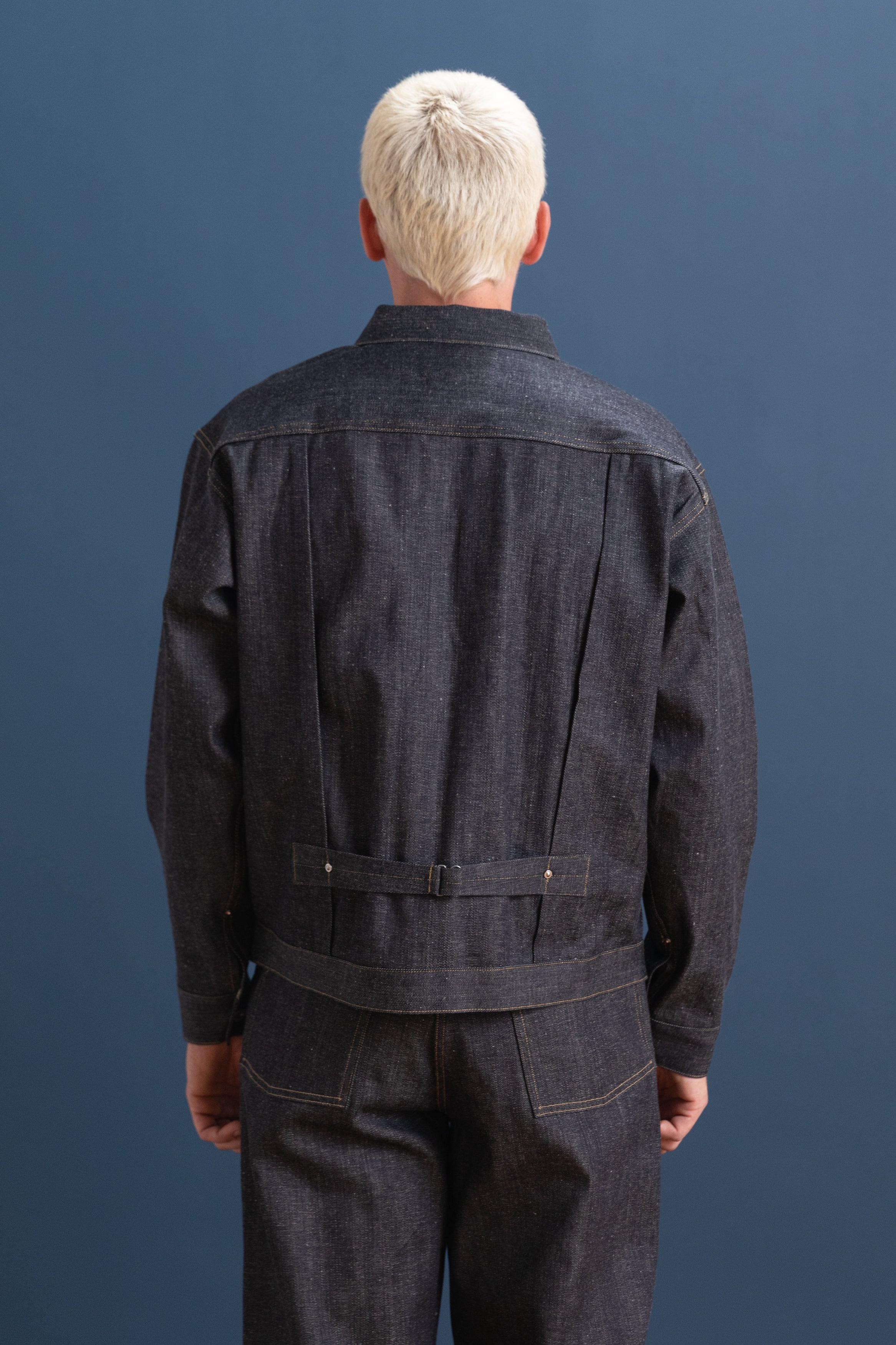 LOT 703 DENIM JACKET IN RAW INDIGO