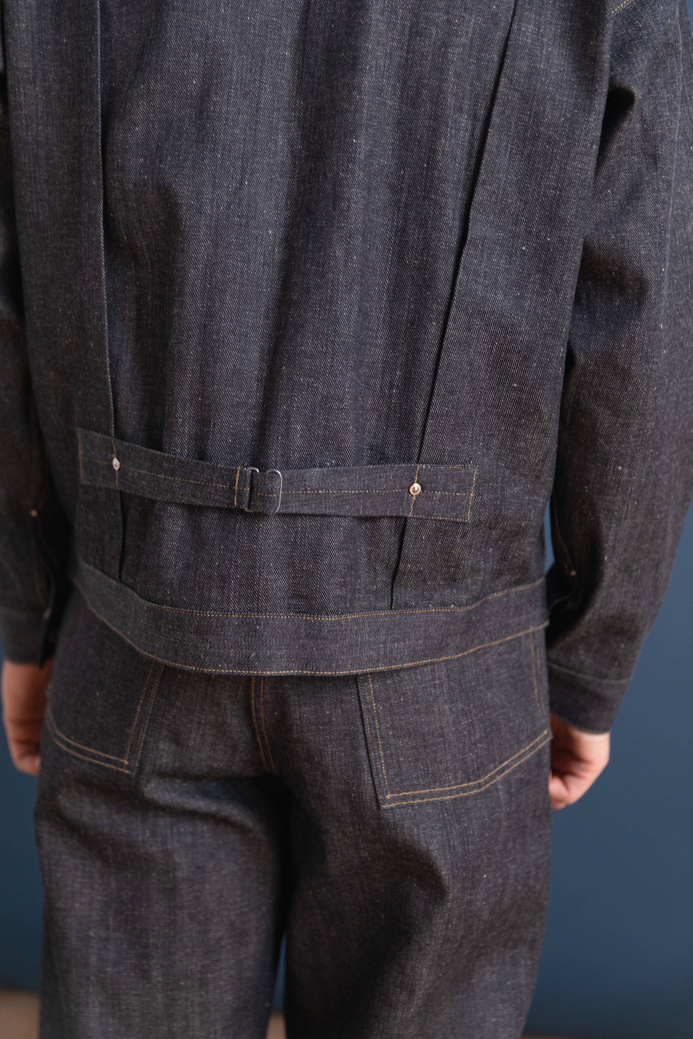LOT 703 DENIM JACKET IN RAW INDIGO