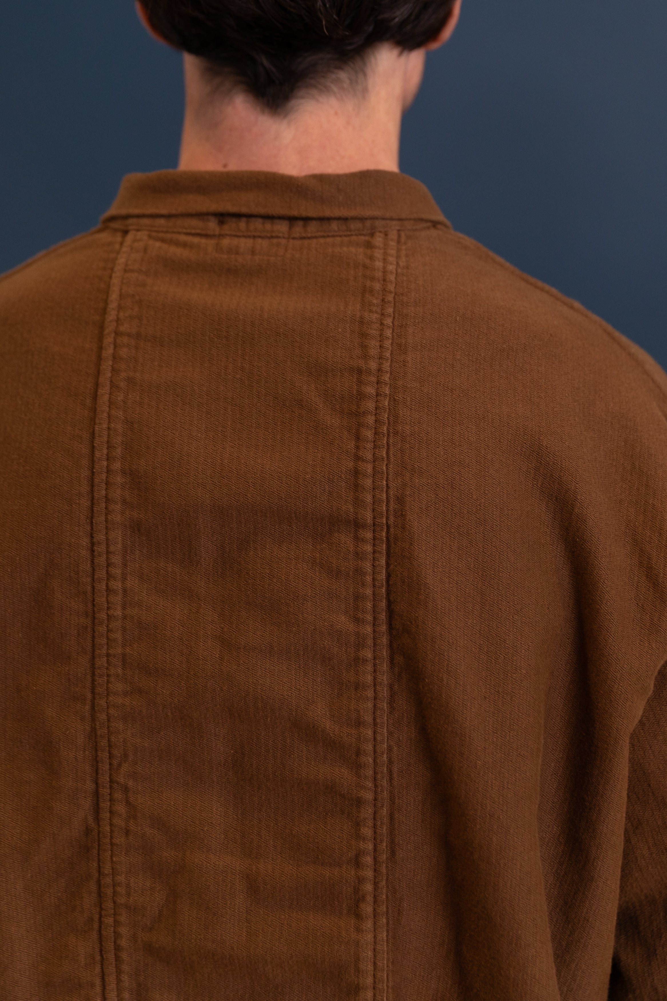 BURRO SHIRT IN BROWN HAT COTTON DIAMONDBONE