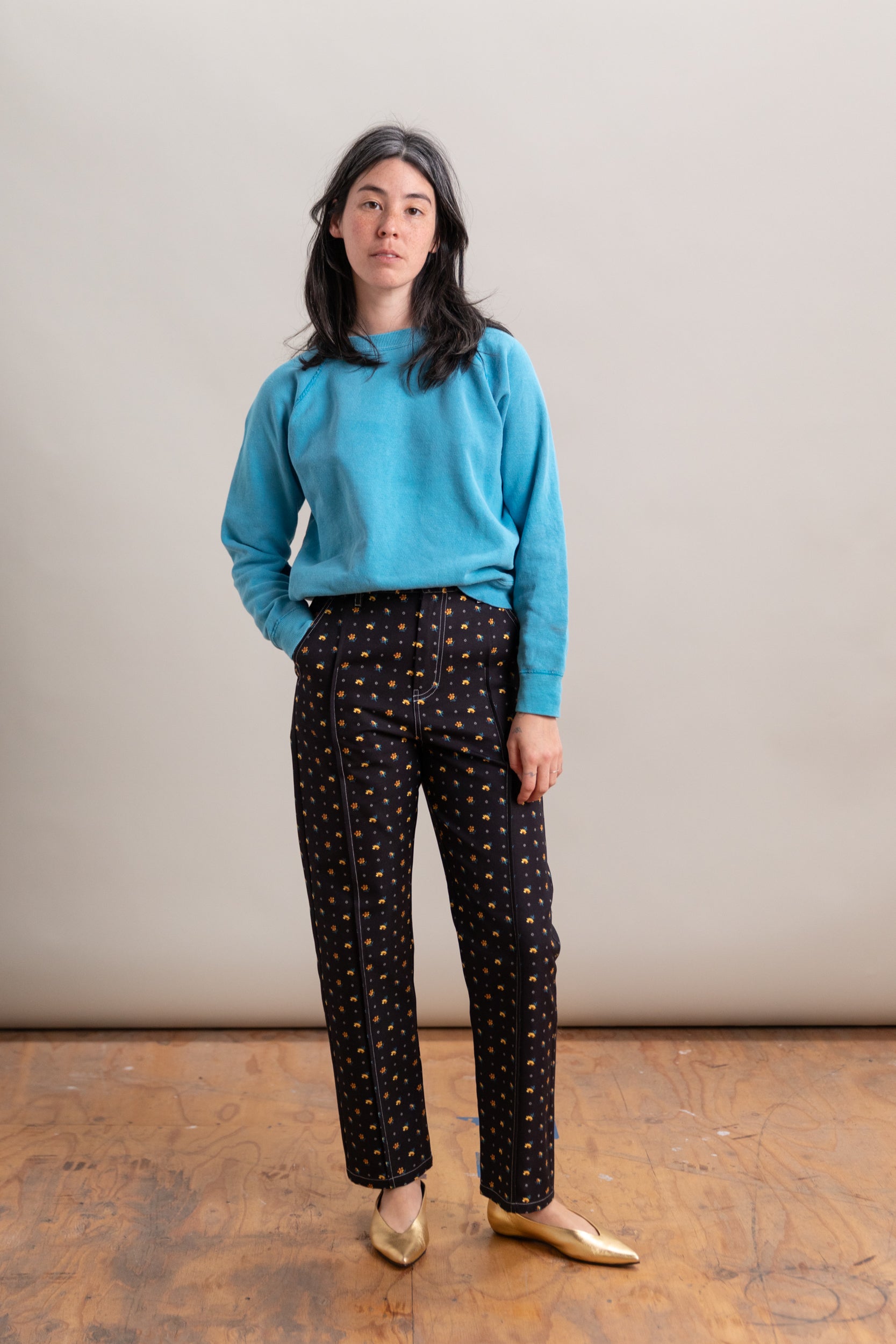 VINTAGE BLUE SWEATSHIRT 36