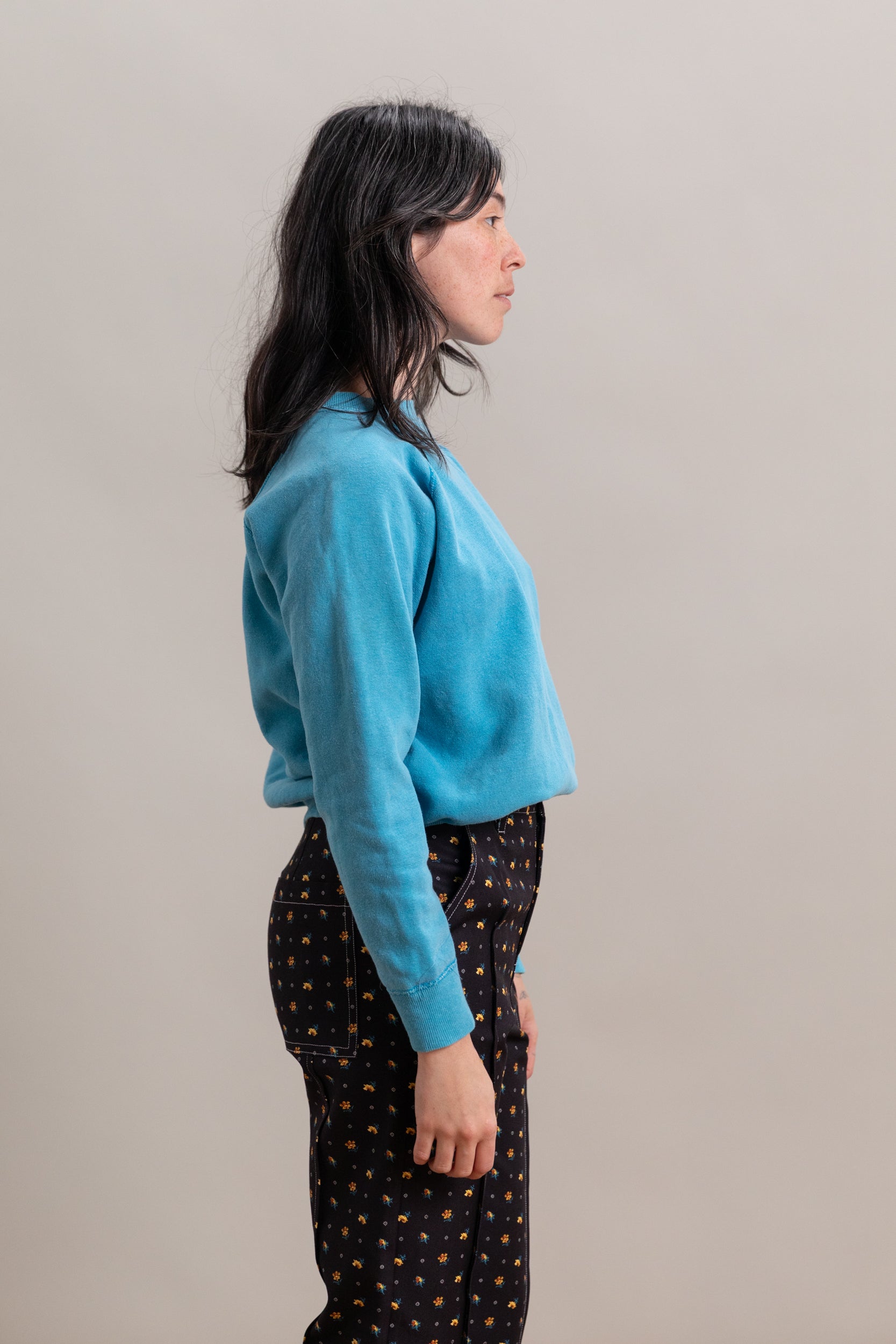 VINTAGE BLUE SWEATSHIRT 36