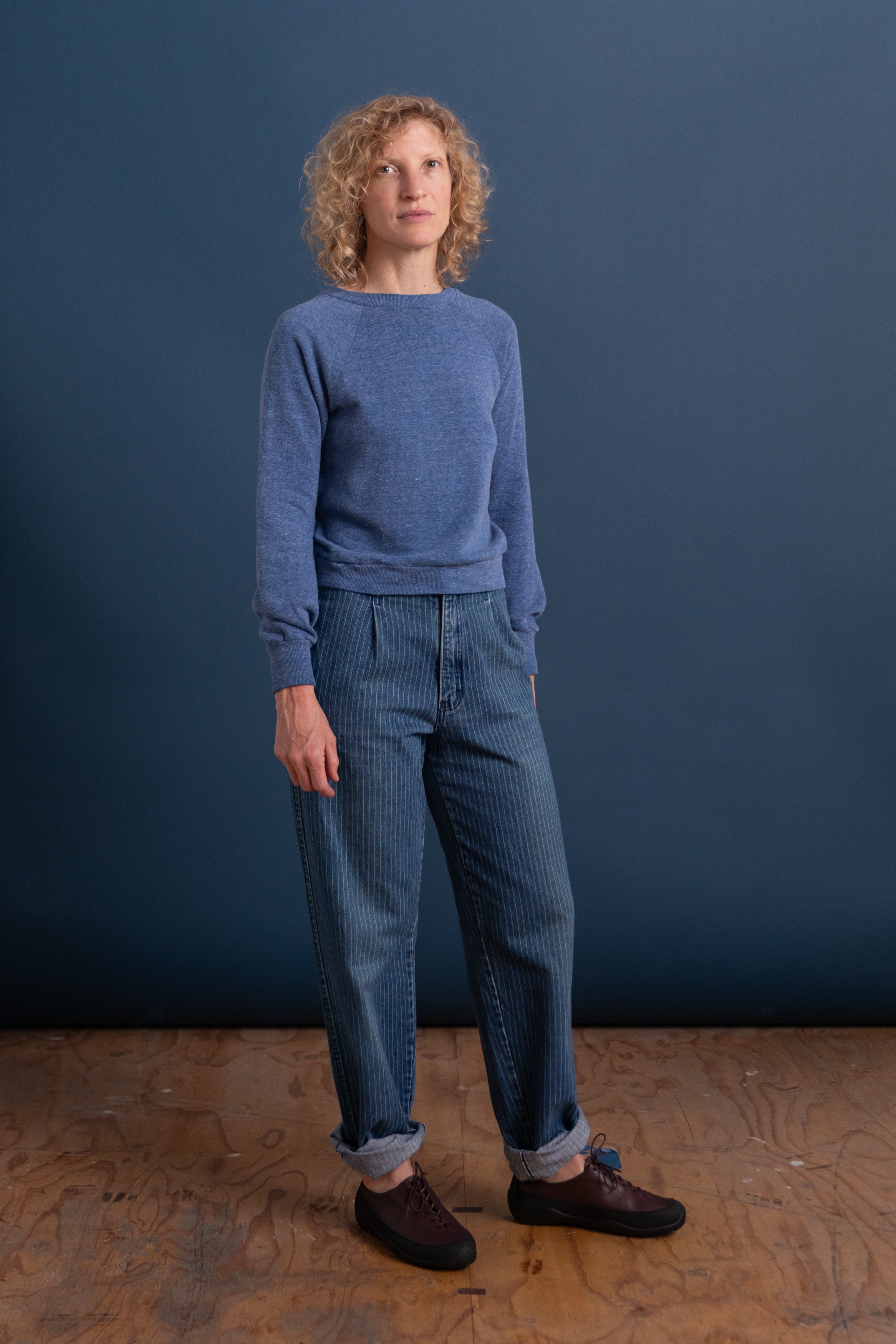 VINTAGE BLUE SWEATSHIRT 38