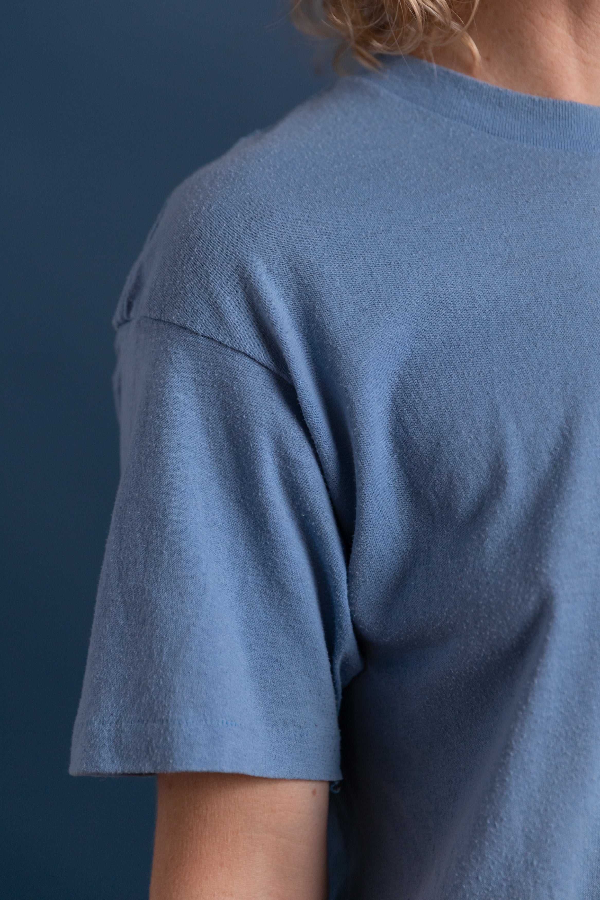 VINTAGE BLUE TEE 25