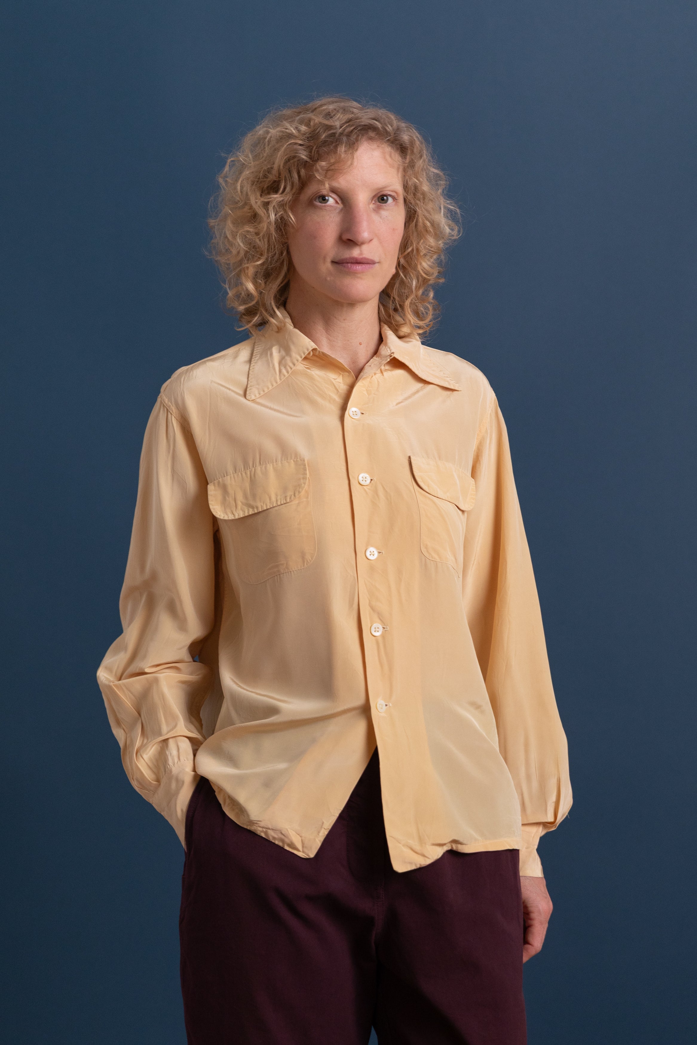 VINTAGE BUTTON UP SHIRT 15