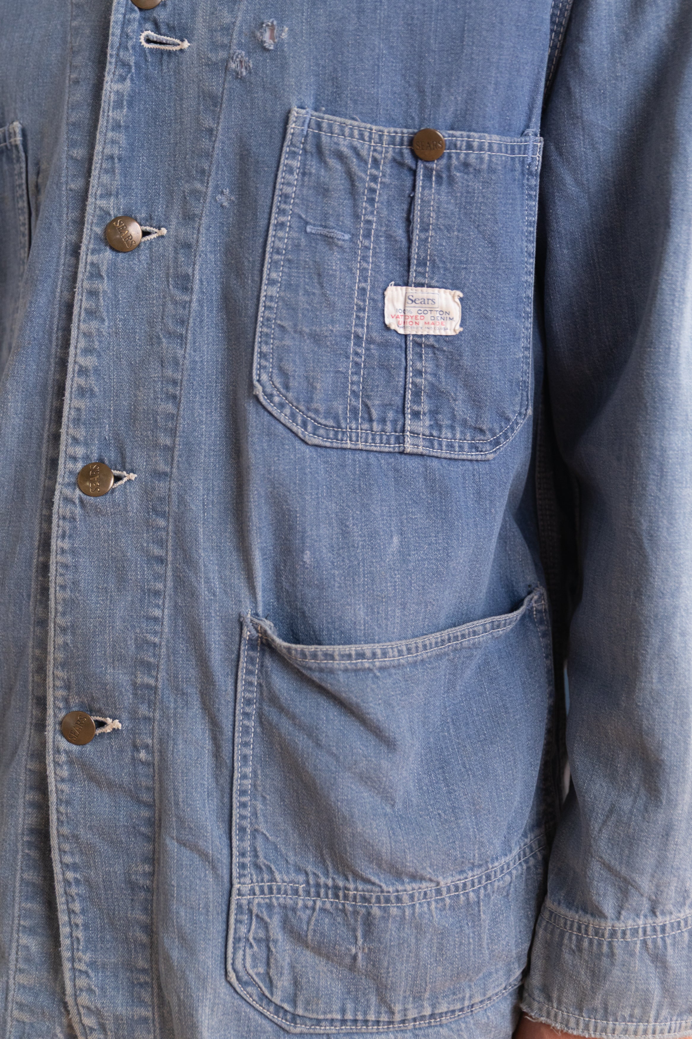 VINTAGE DENIM CHORE JACKET