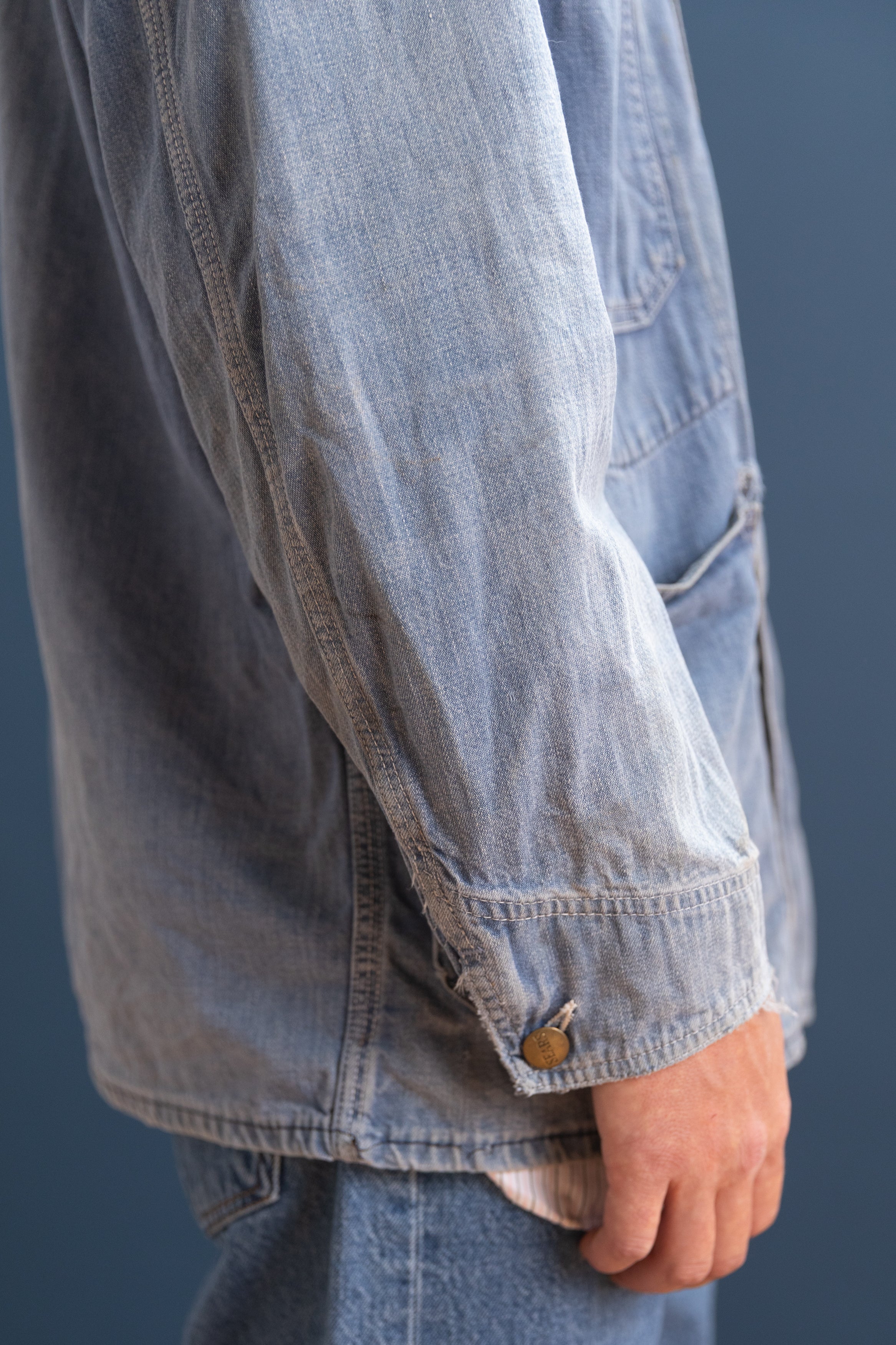 VINTAGE DENIM CHORE JACKET