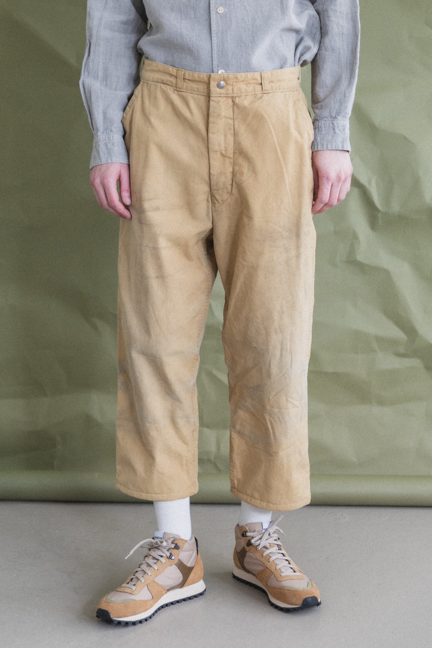 VINTAGE FLANNEL LINED WORK PANTS