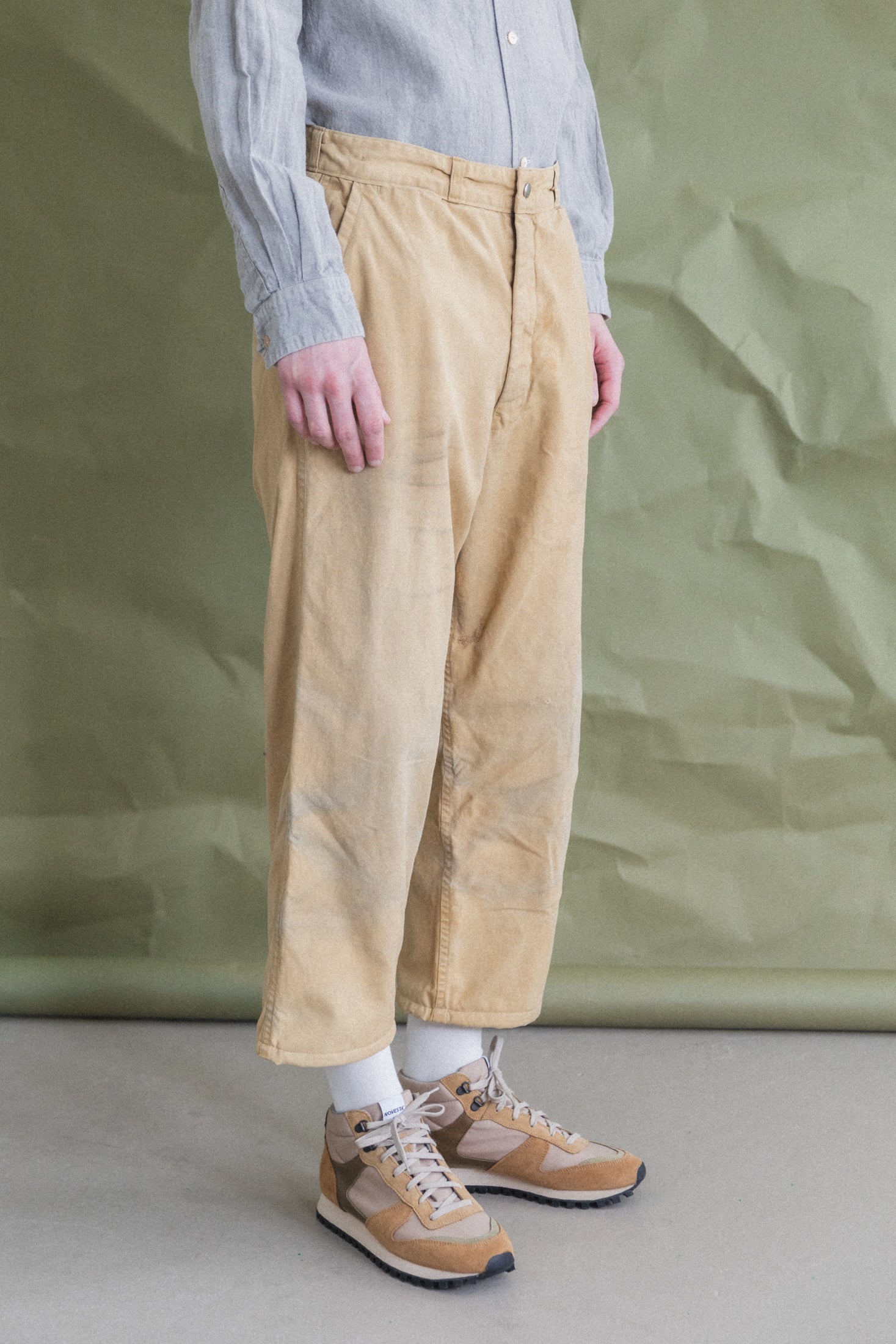 VINTAGE FLANNEL LINED WORK PANTS