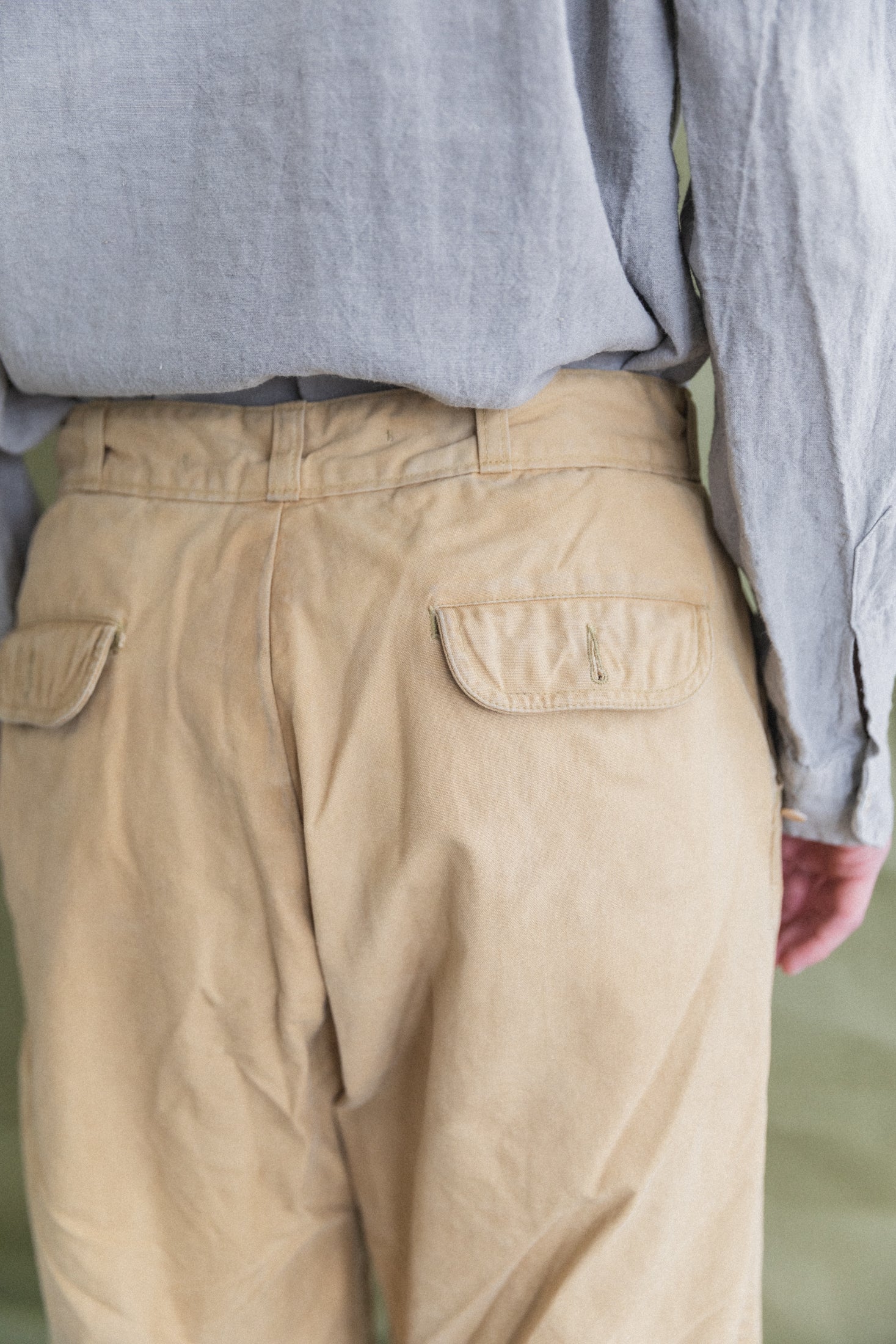 VINTAGE FLANNEL LINED WORK PANTS