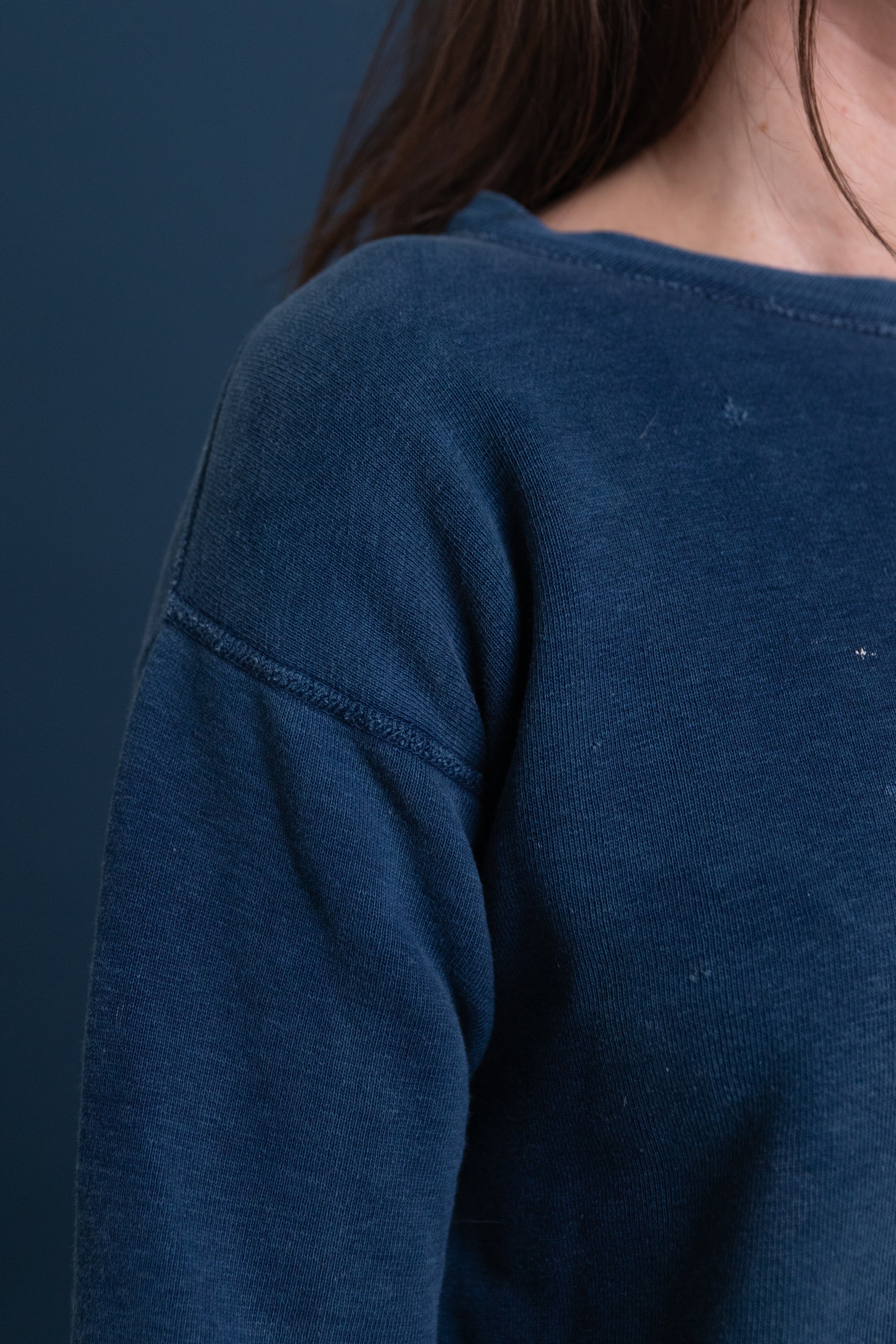 VINTAGE INDIGO SWEATSHIRT
