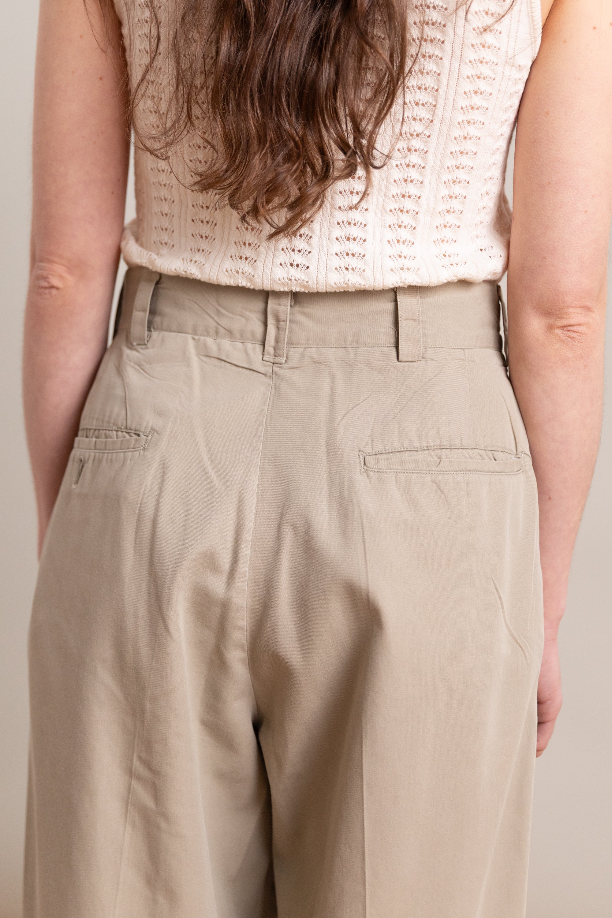 VINTAGE KHAKI PANTS, 27x29
