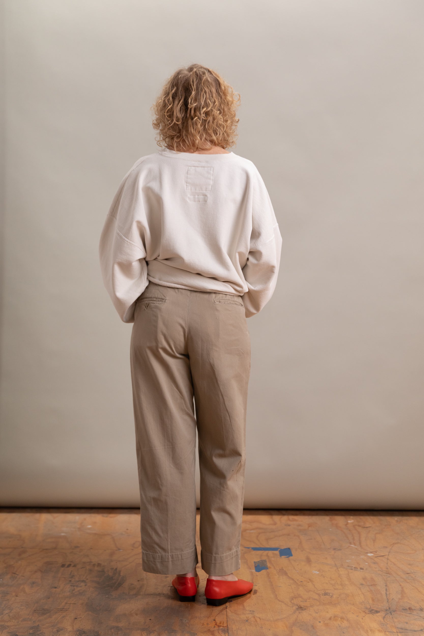 VINTAGE KHAKI PANTS, 28x27.5