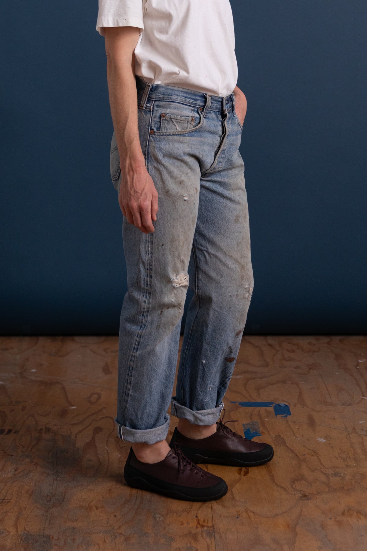 VINTAGE REDLINE SELVEDGE LEVI 501's, 30x30