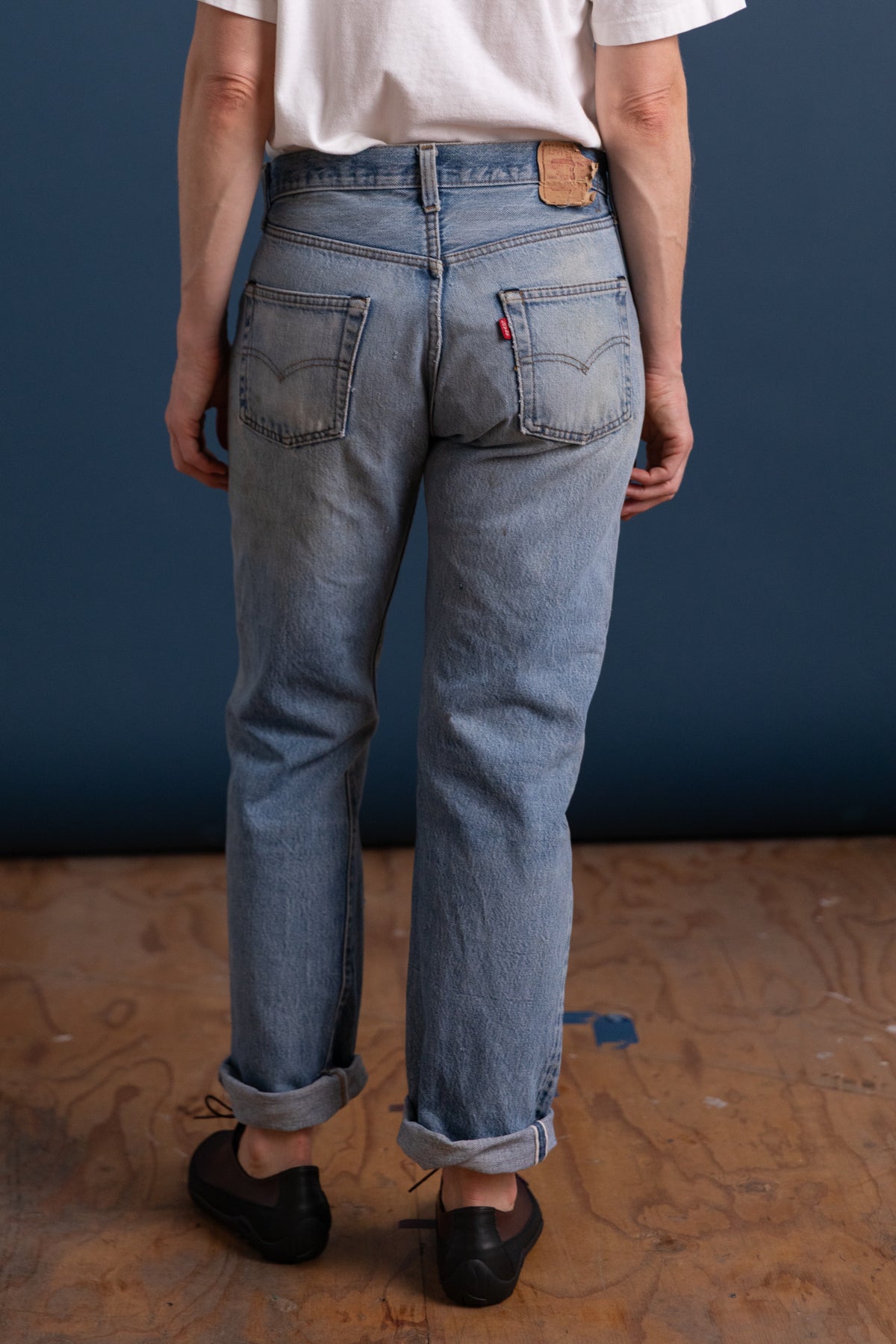 VINTAGE REDLINE SELVEDGE LEVI 501's, 30x30