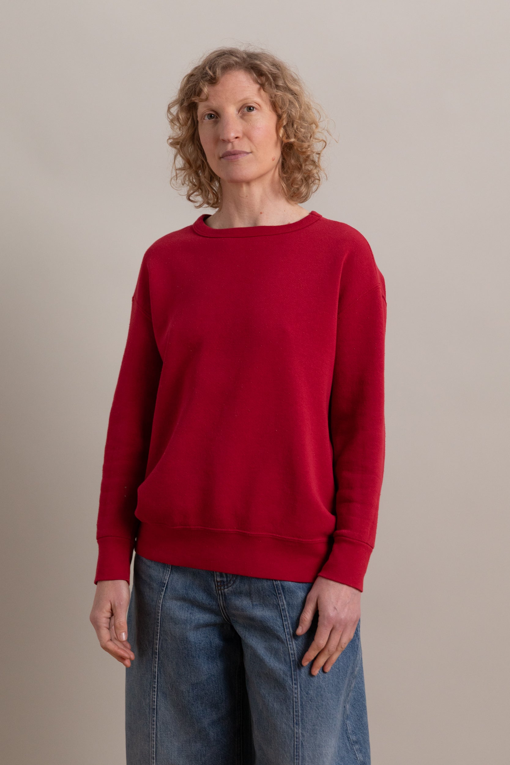 VINTAGE RED SWEATSHIRT 12