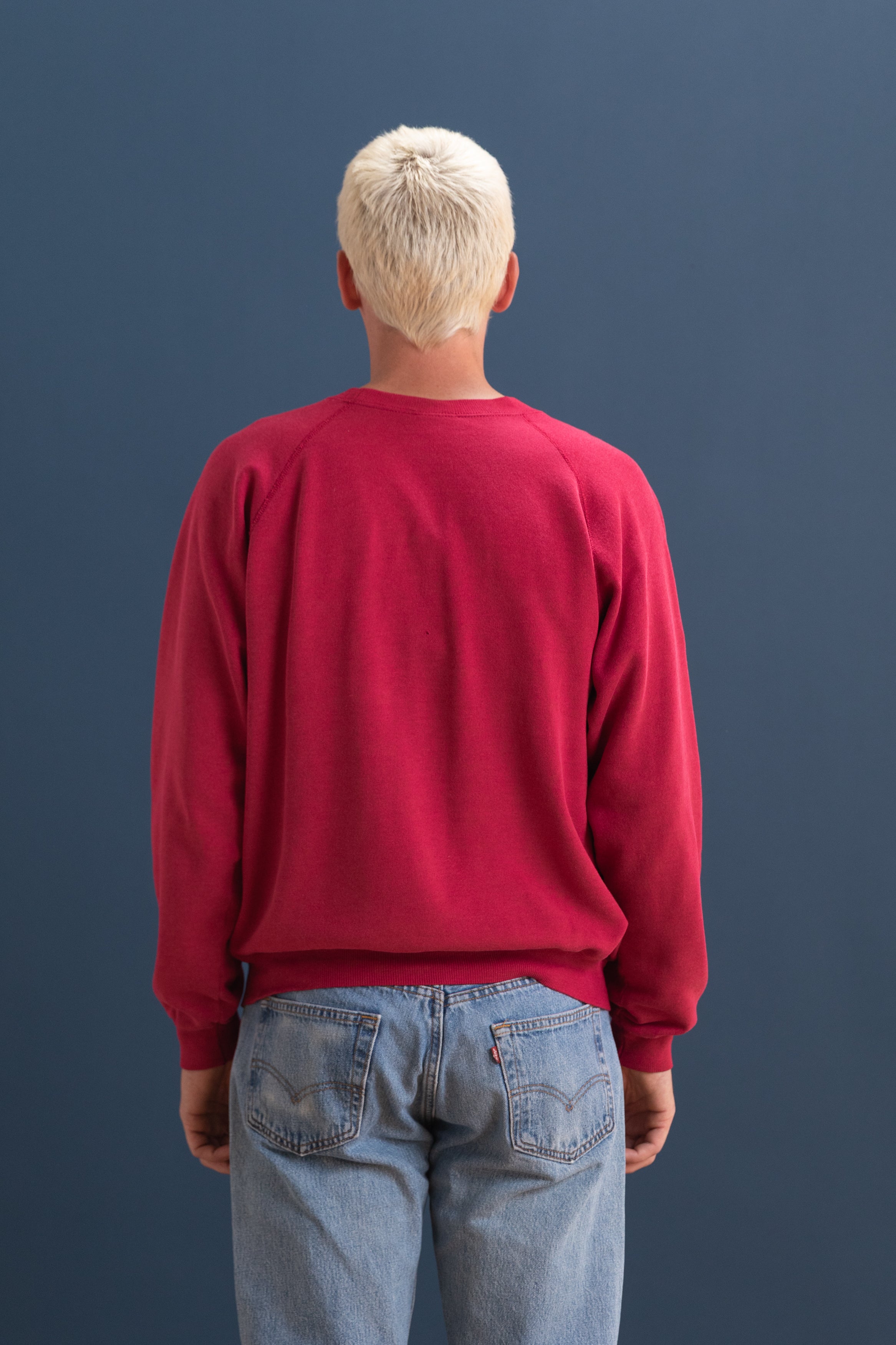 VINTAGE RED SWEATSHIRT 13