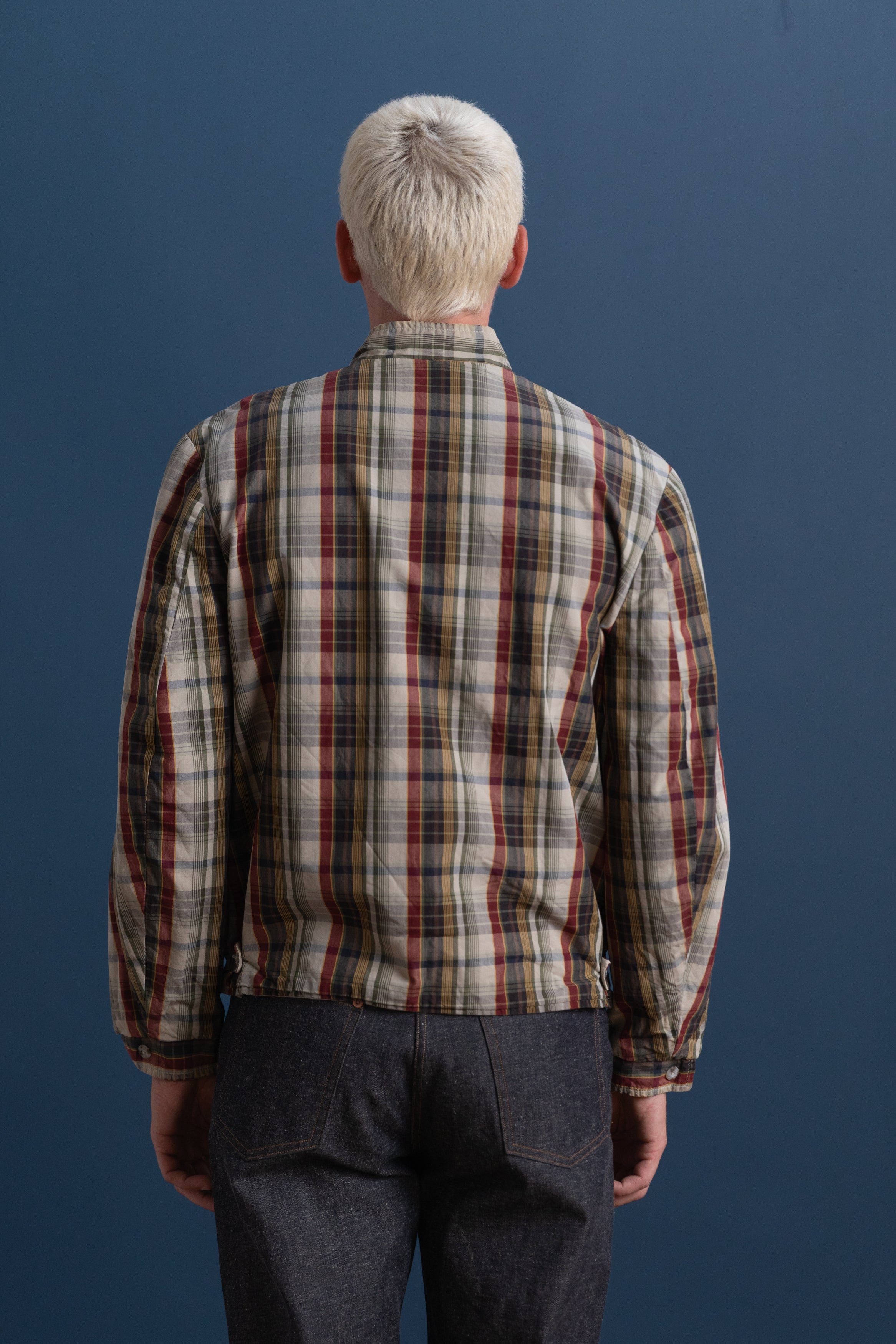 VINTAGE REVERSIBLE MADRAS PLAID JACKET
