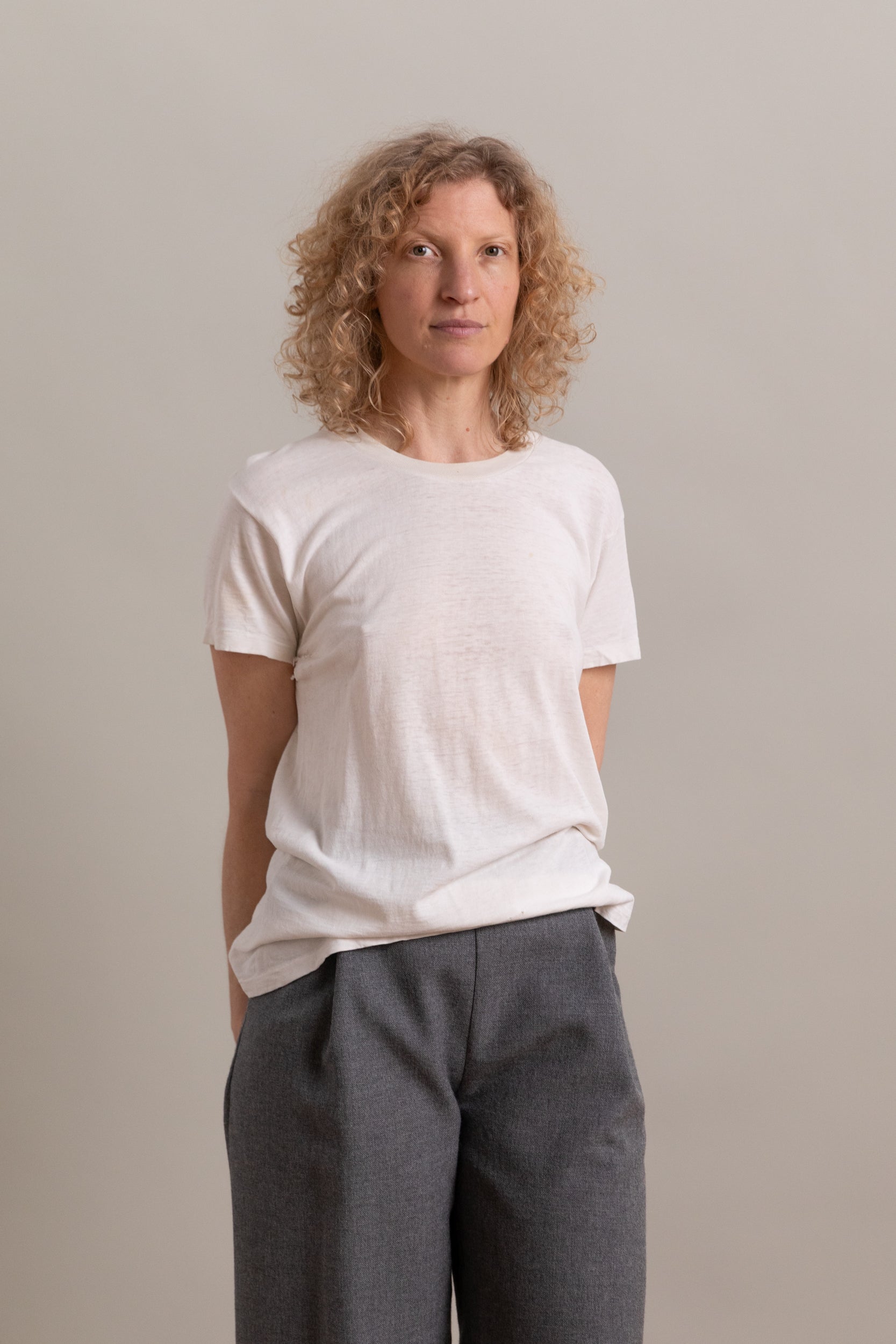 VINTAGE WHITE TEE 63