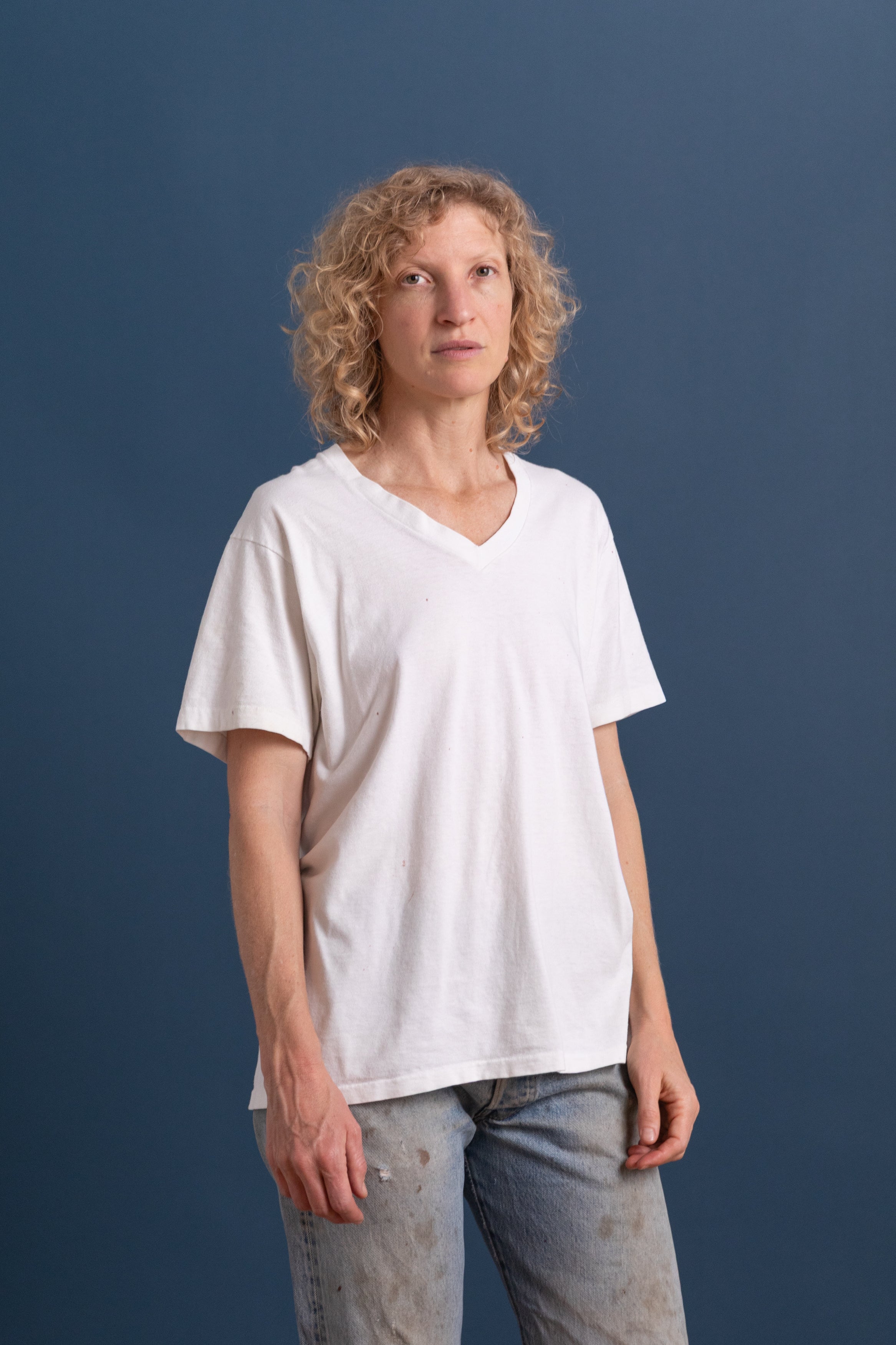 VINTAGE WHITE TEE 68