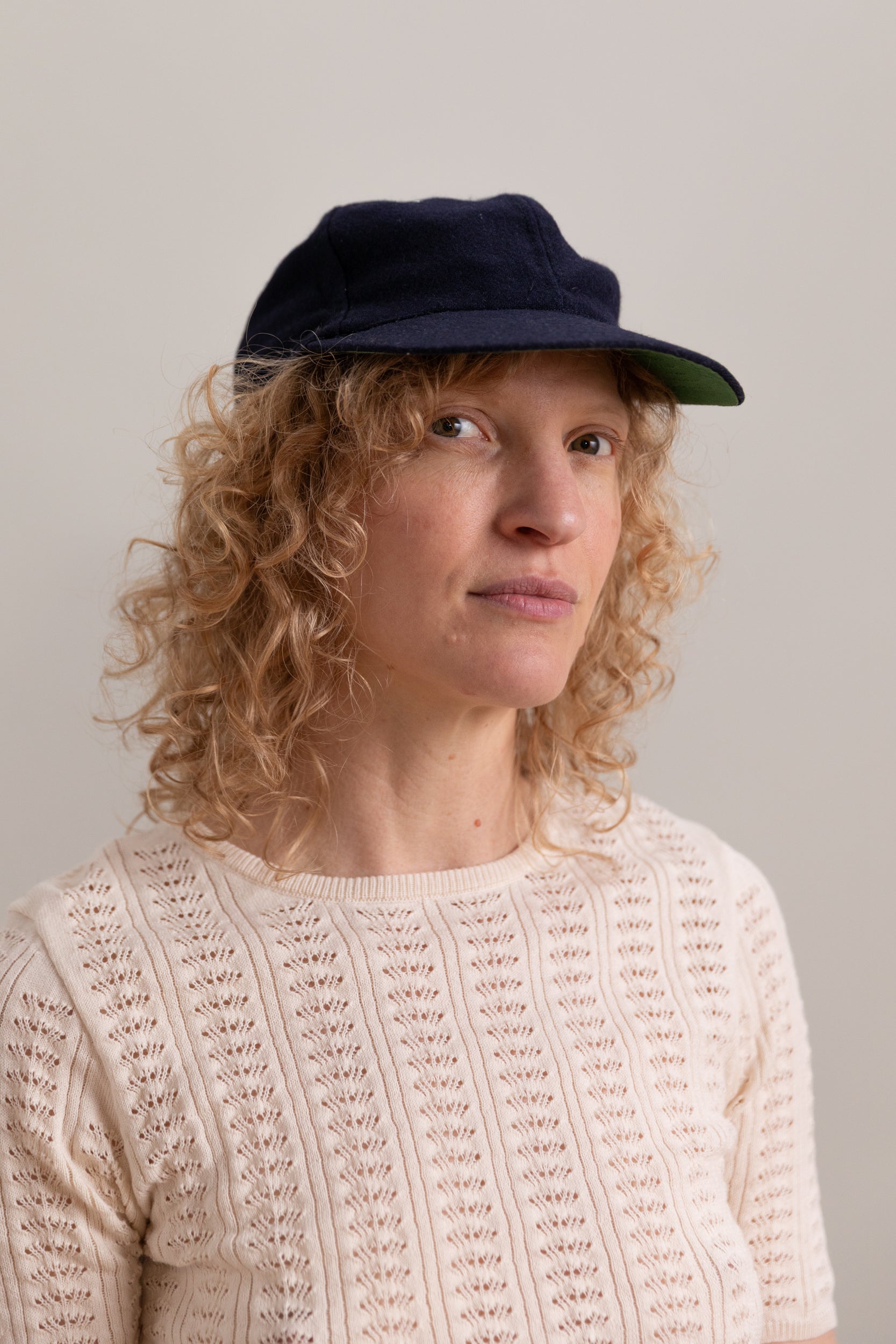 VINTAGE WOOL BASEBALL CAP 03