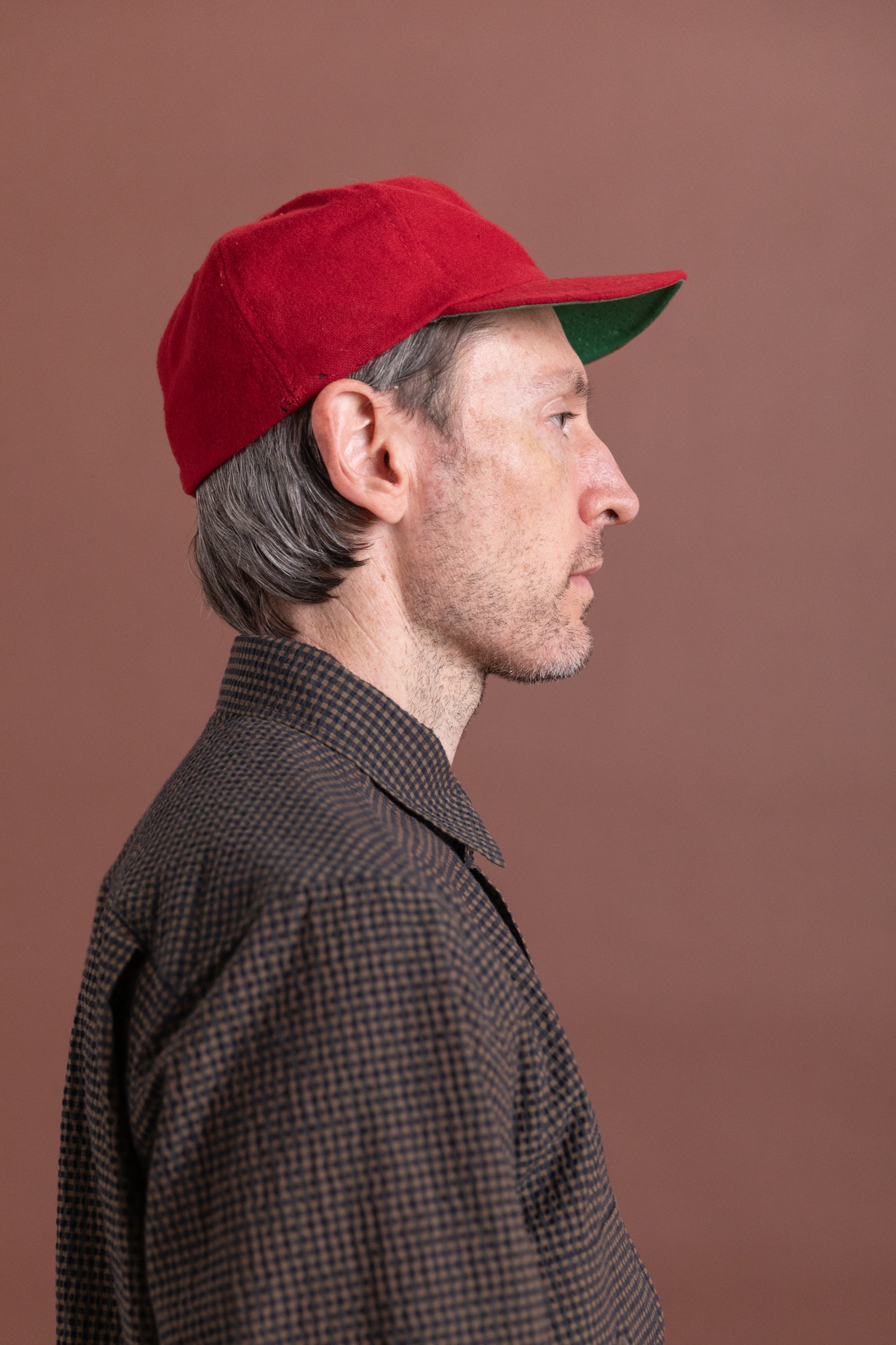 VINTAGE WOOL BASEBALL CAP 03