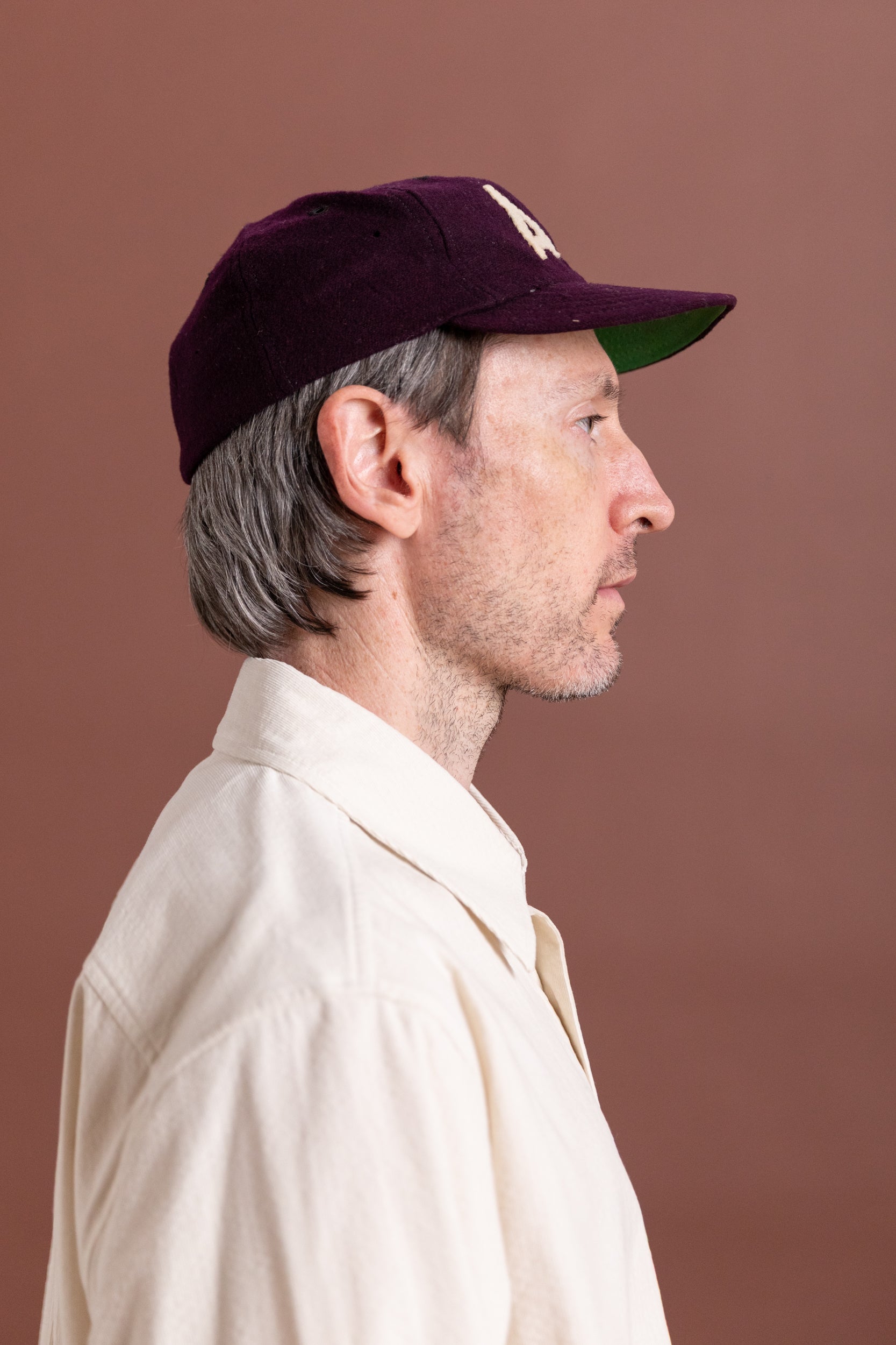 VINTAGE WOOL BASEBALL CAP 02