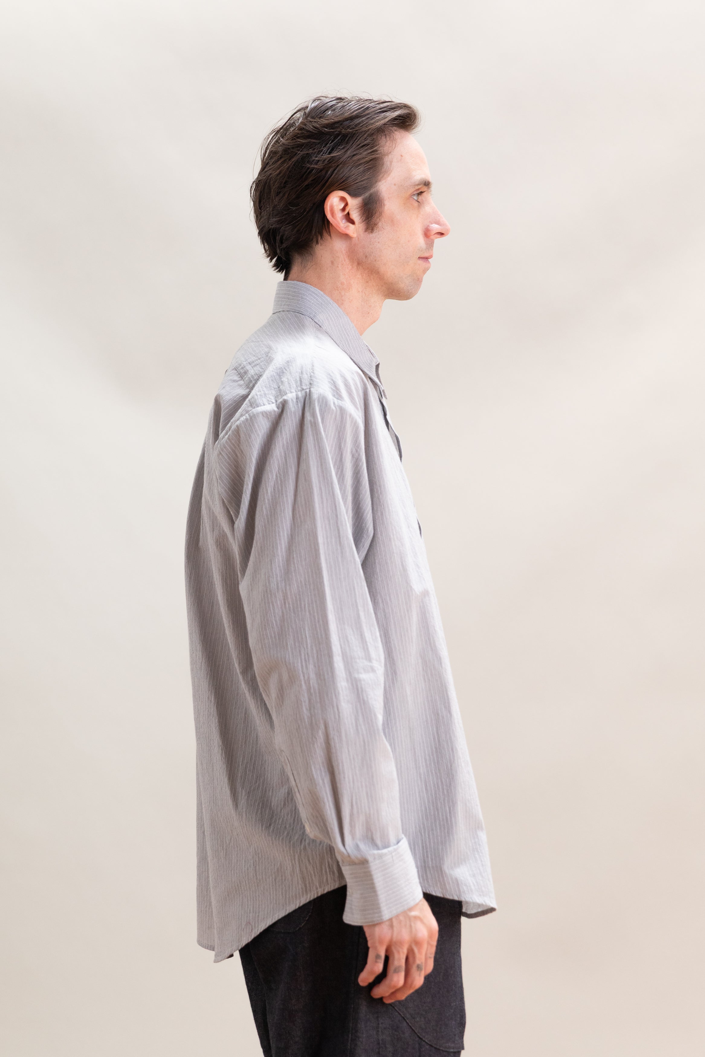 OFFICE SHIRT IN GREY CORDLANE