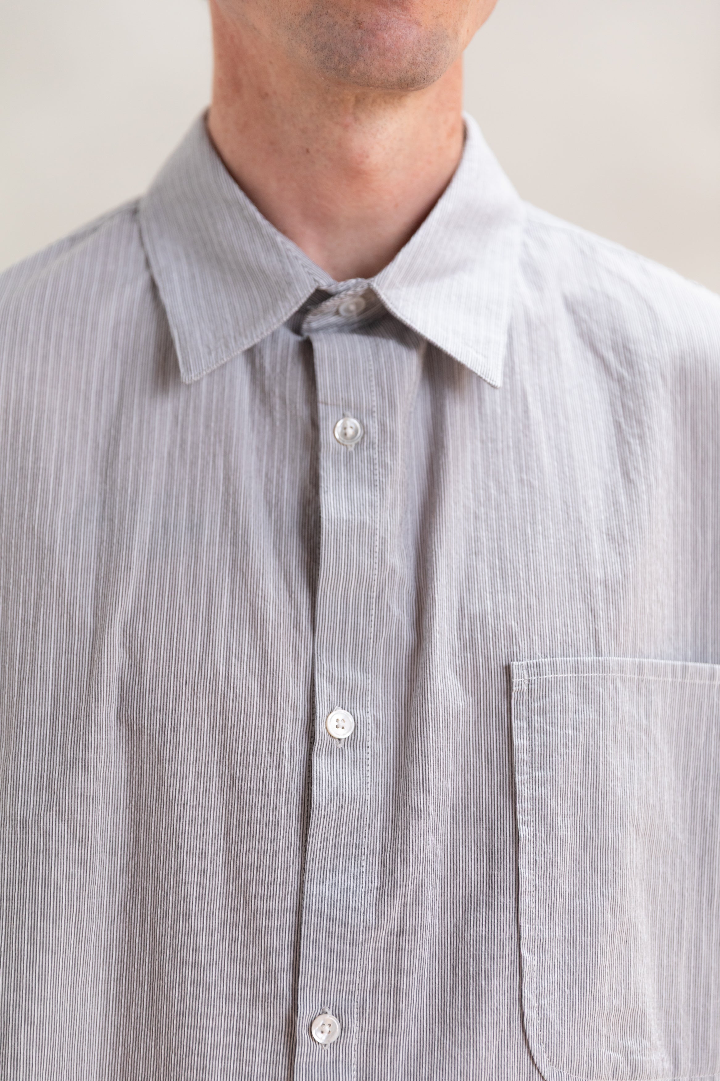 OFFICE SHIRT IN GREY CORDLANE
