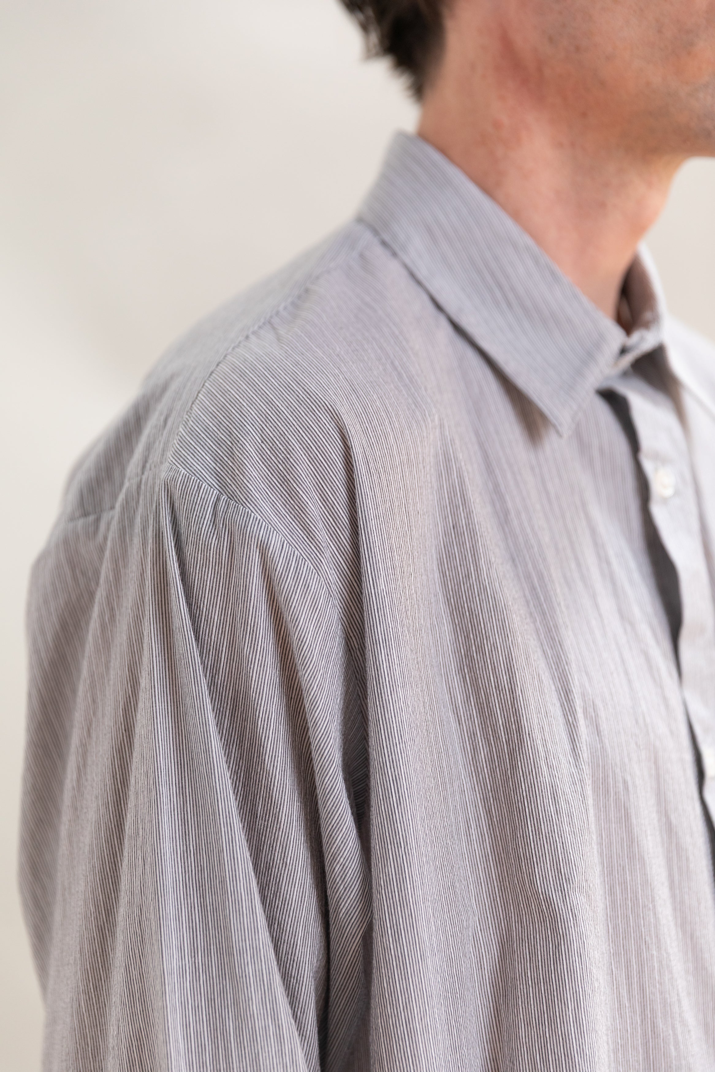 OFFICE SHIRT IN GREY CORDLANE