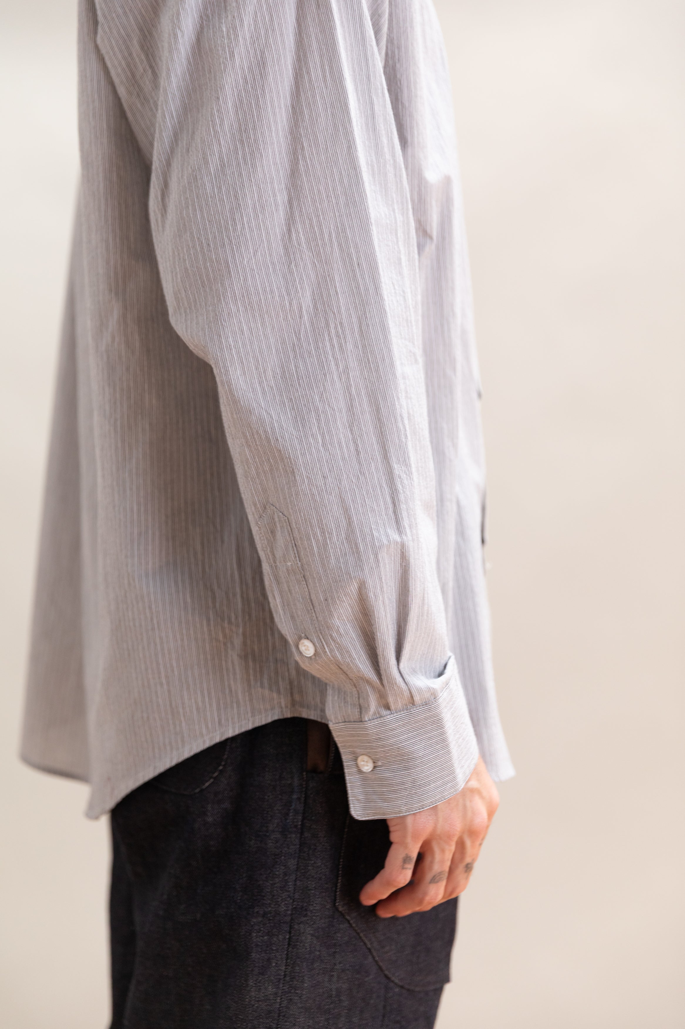 OFFICE SHIRT IN GREY CORDLANE