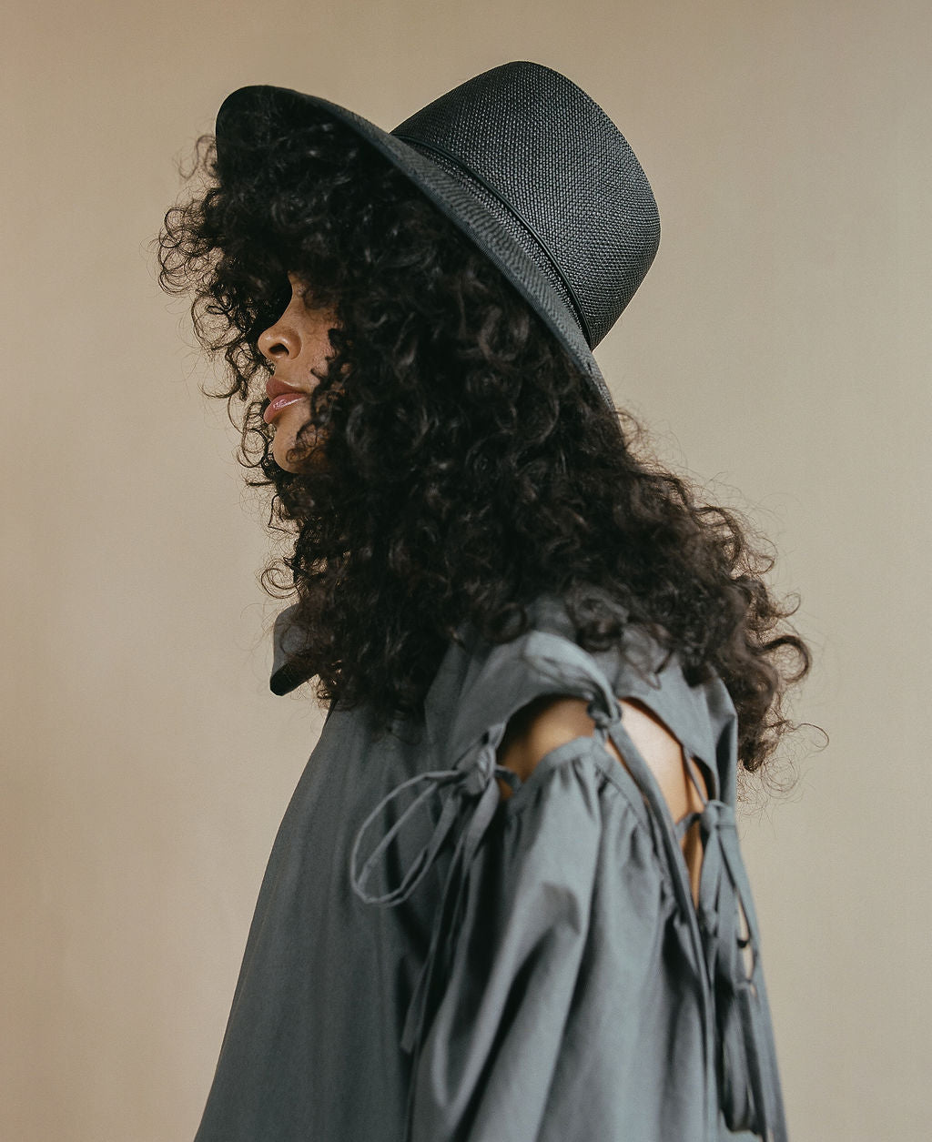 EMMET IN PANAMA STRAW