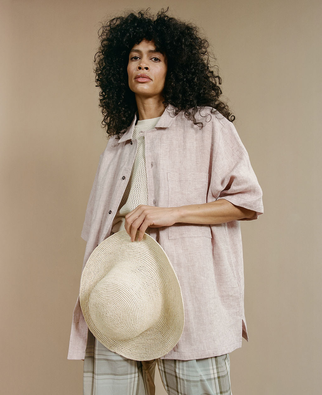 GARDEN HAT IN PANAMA STRAW