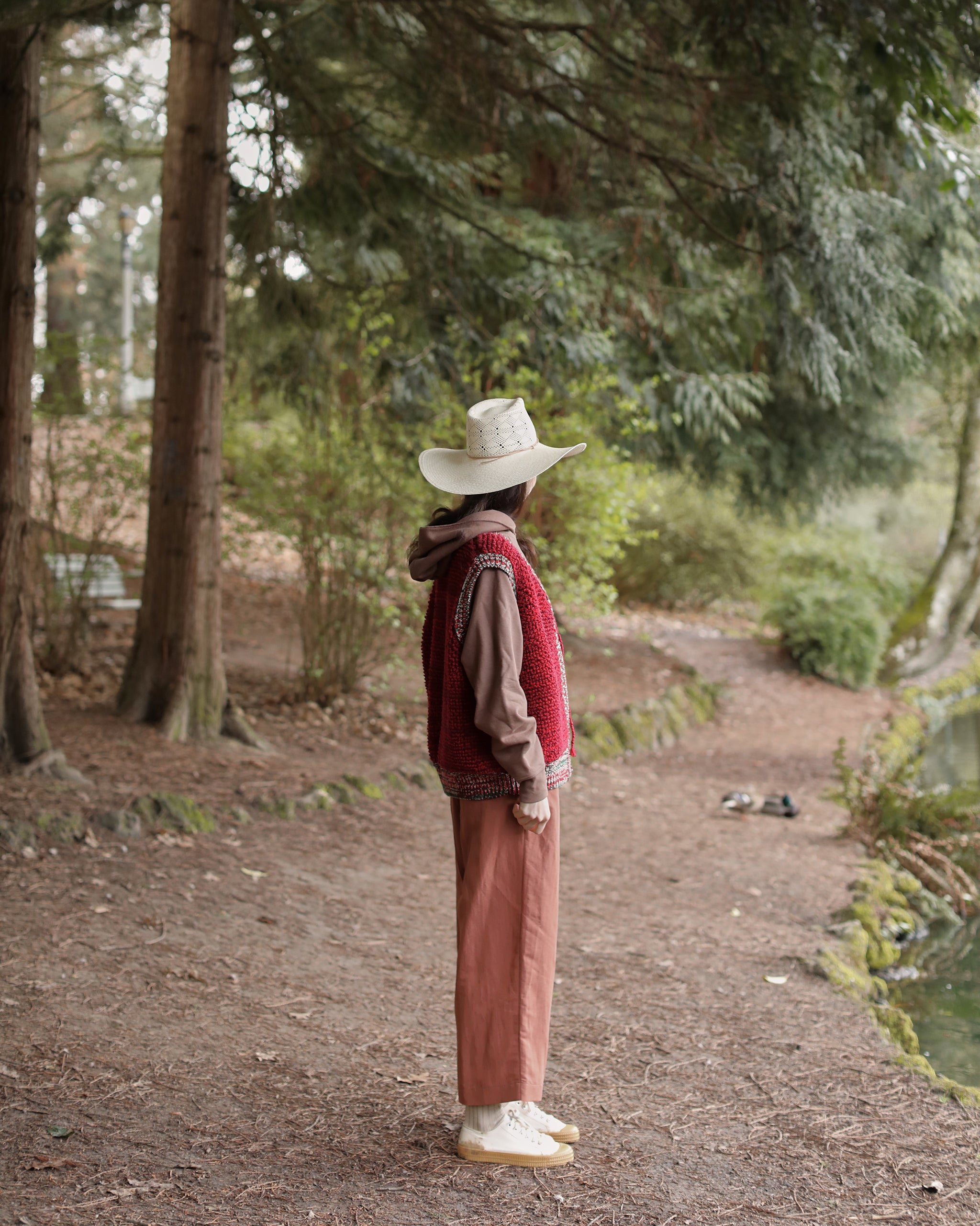 FORAGER HAT IN PANAMA STRAW