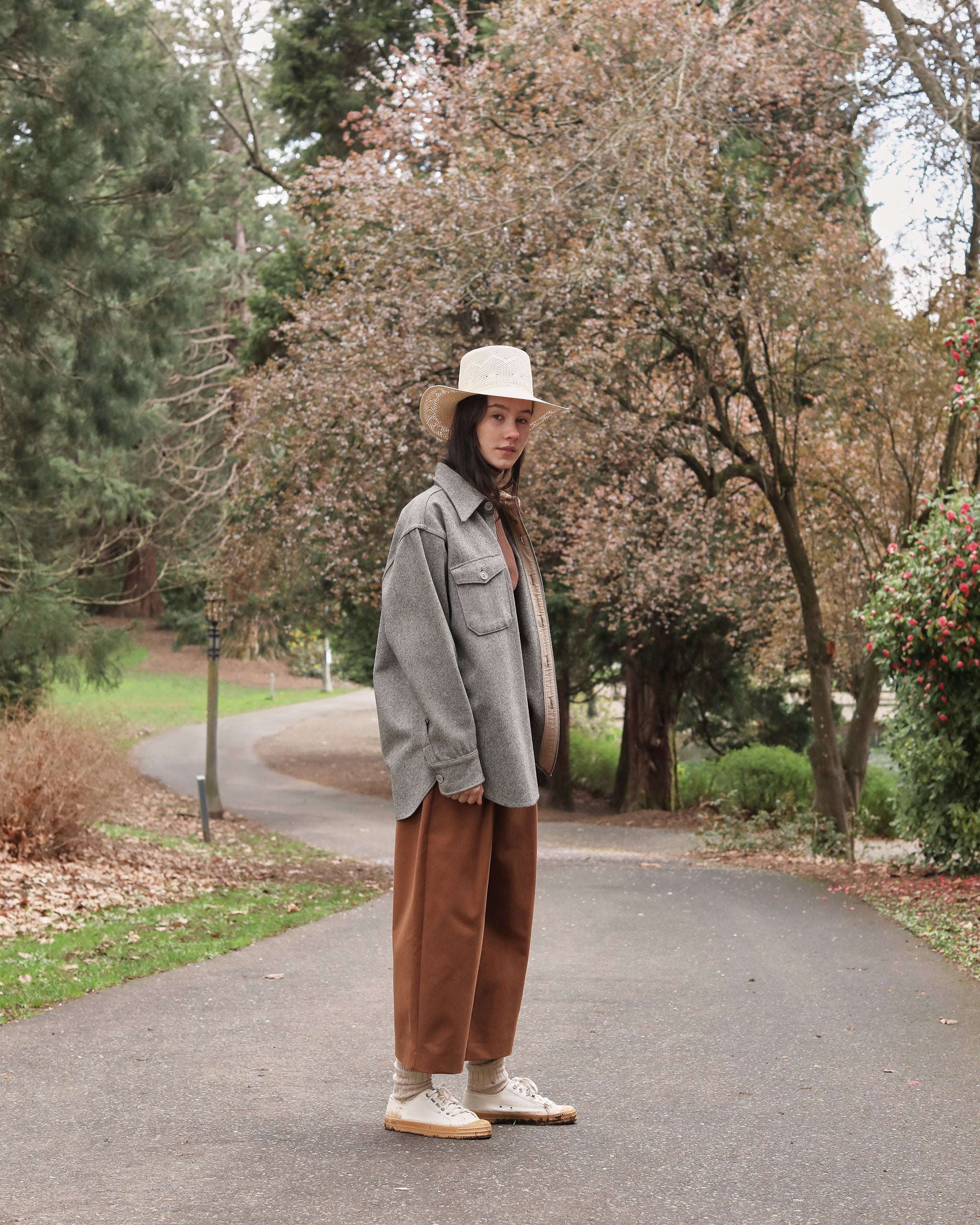 PATIO HAT HAT IN PANAMA STRAW