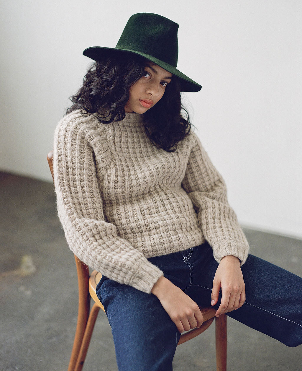 WAKEFIELD IN VELOUR FELT