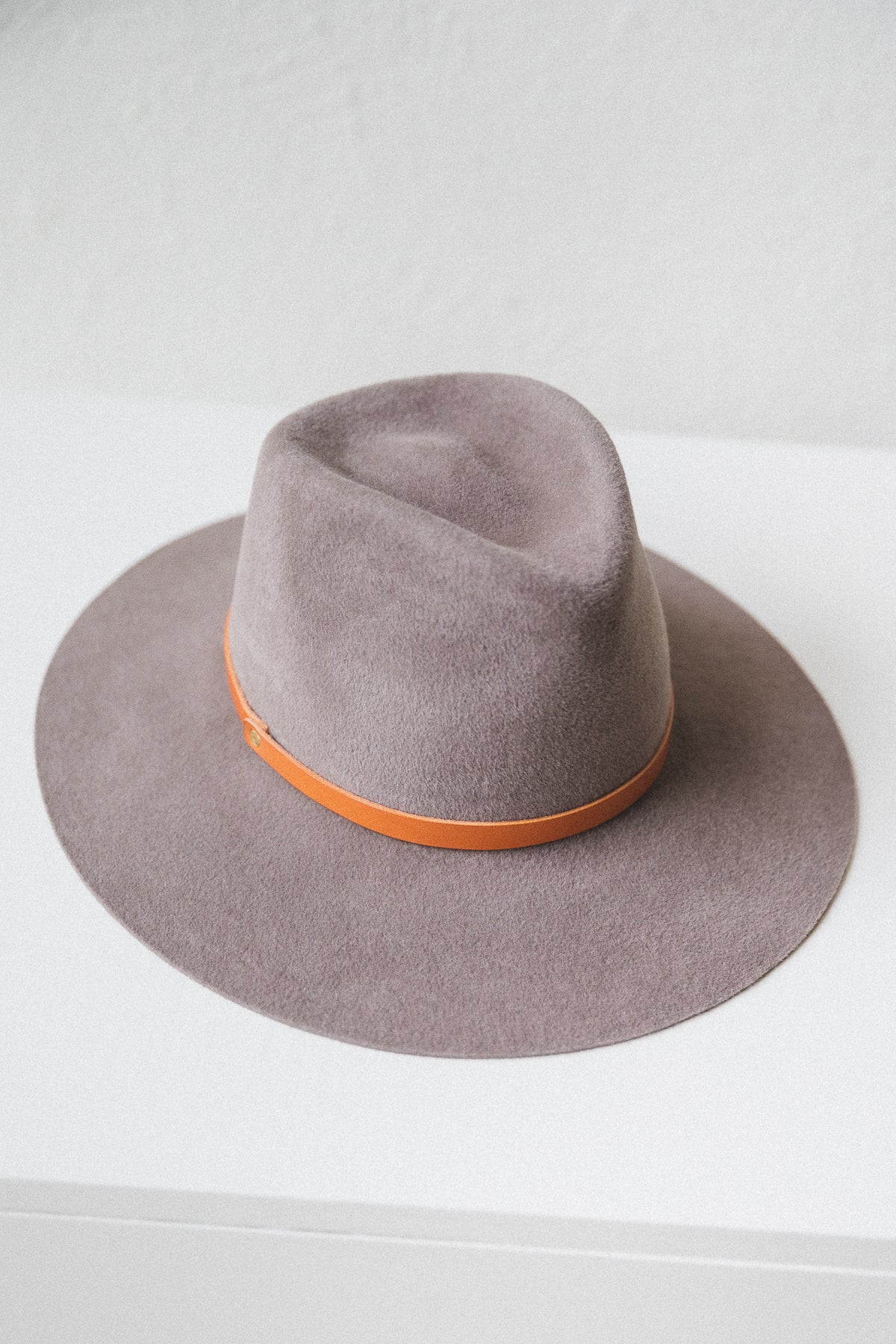 WAKEFIELD WITH LEATHER BAND IN VELOUR FELT