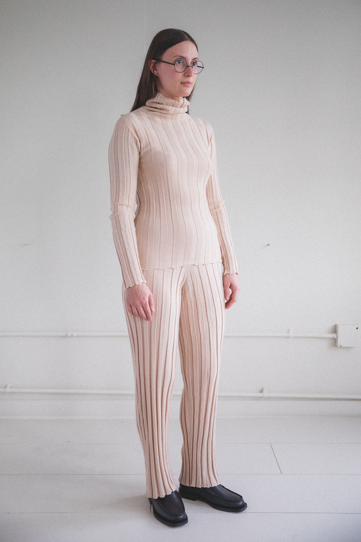 ADLER TURTLENECK IN CAMEL MERINO WOOL