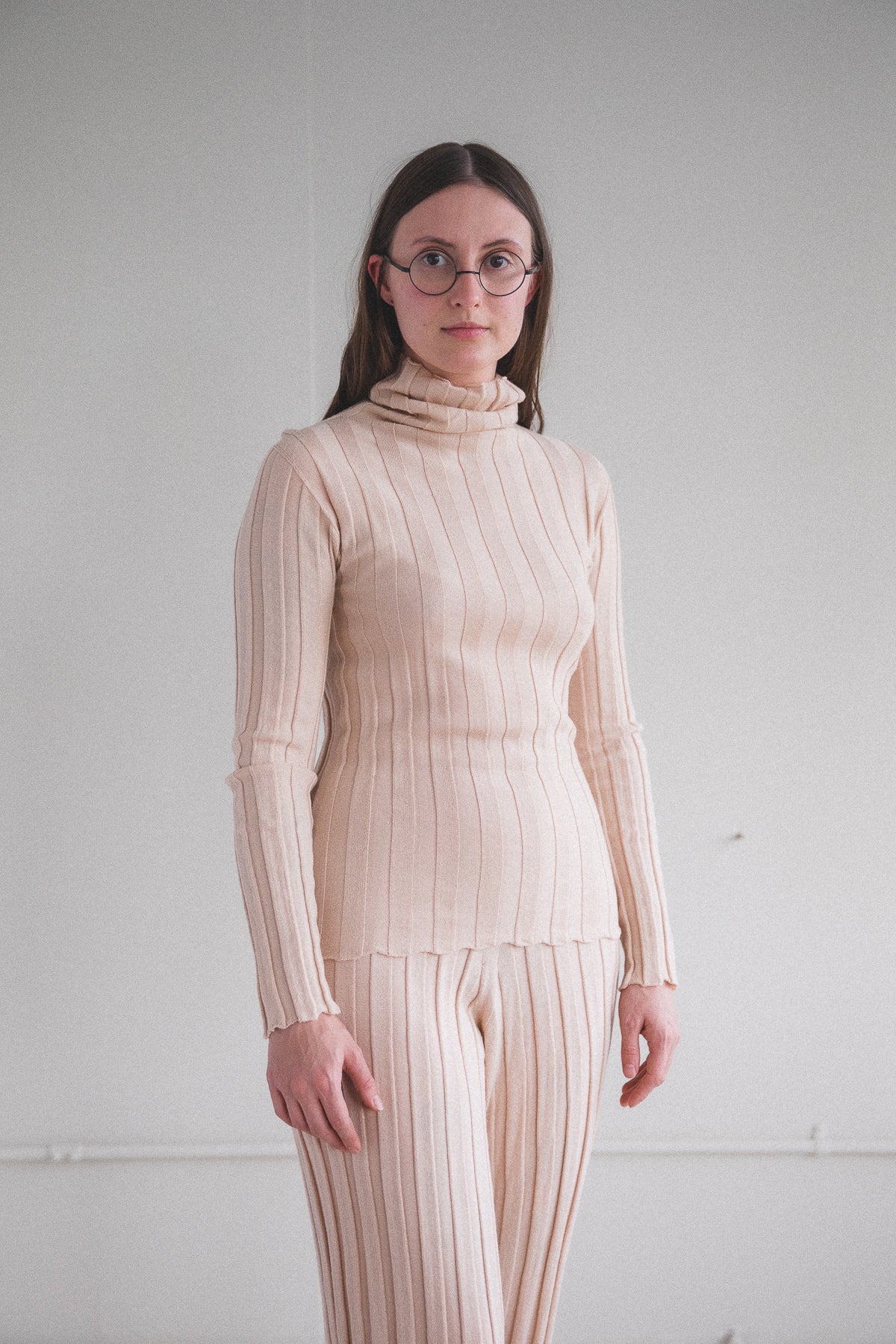 ADLER TURTLENECK IN CAMEL MERINO WOOL