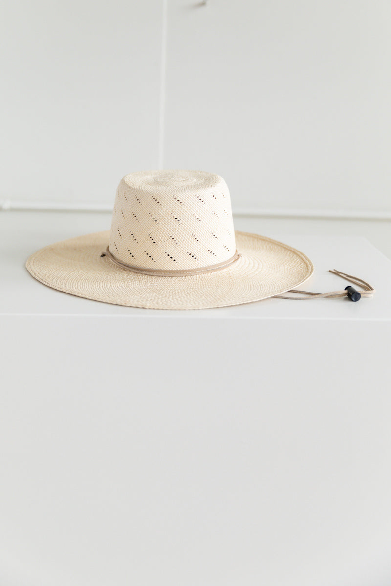 ALPINE HAT IN PANAMA STRAW